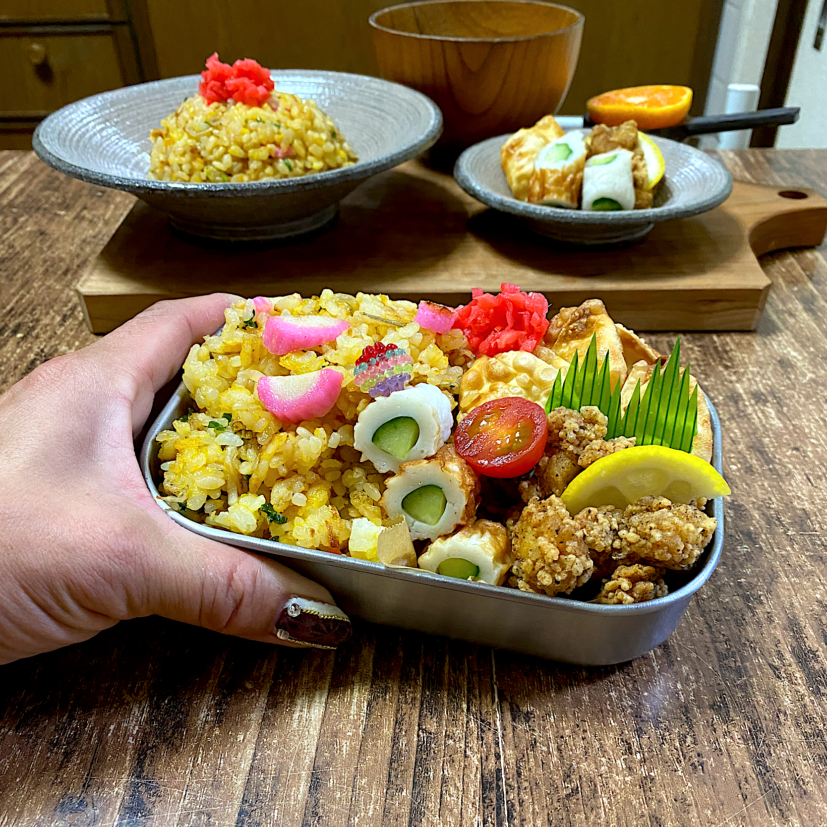 今日のお弁当