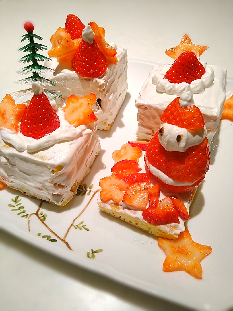 ホットケーキでクリスマス🎄