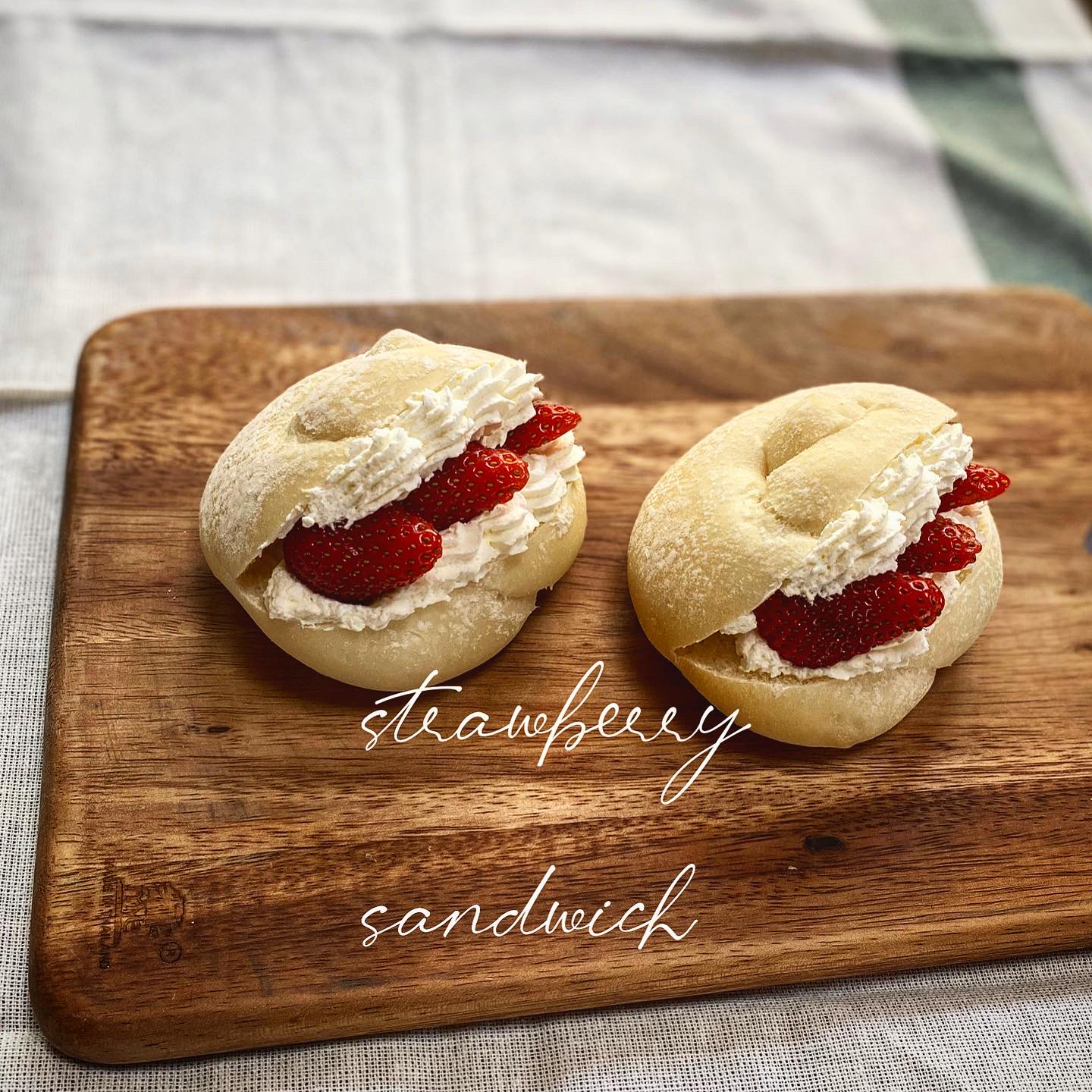 ホップ種白パン🍓