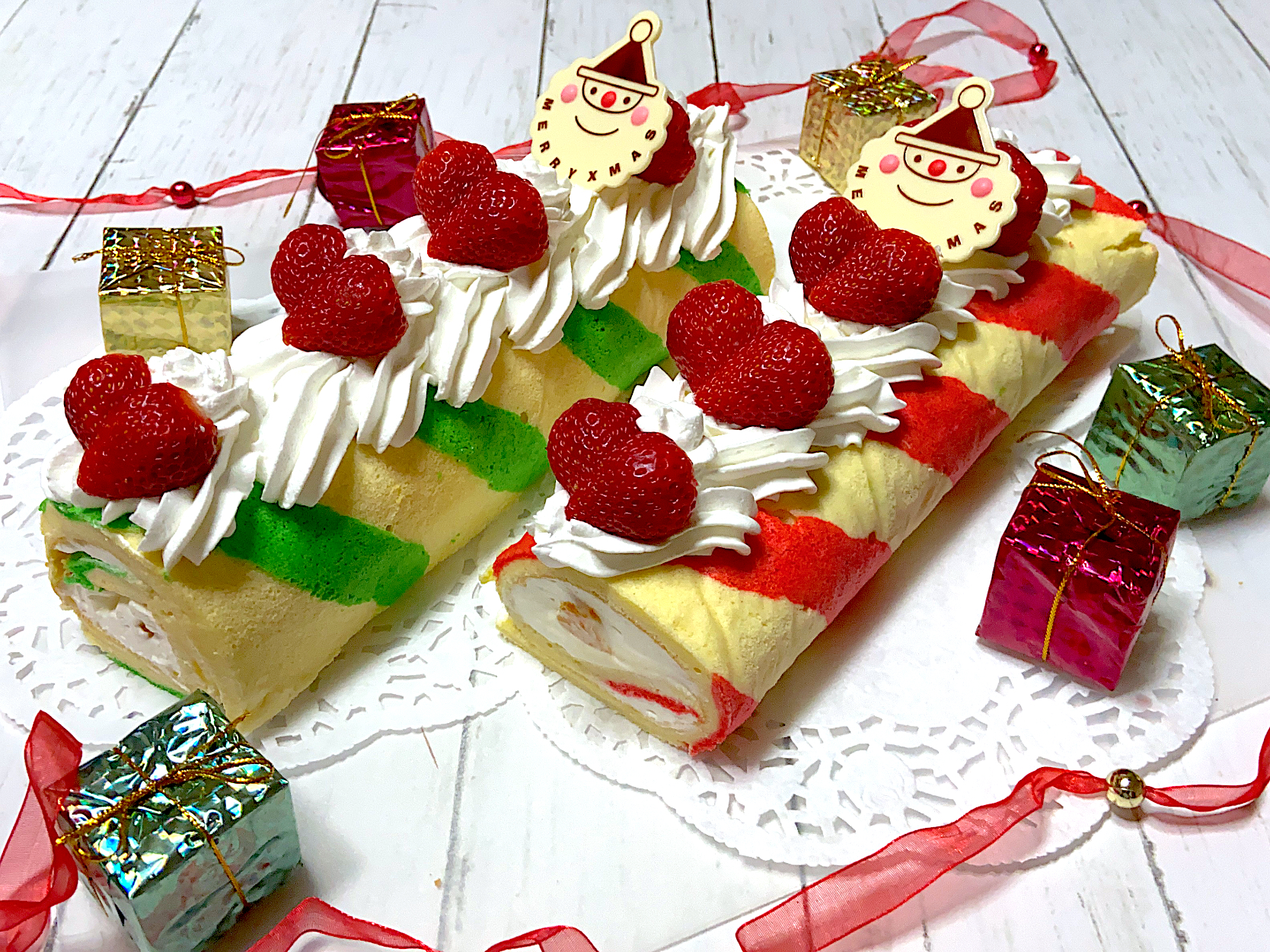 Xmasロールケーキ