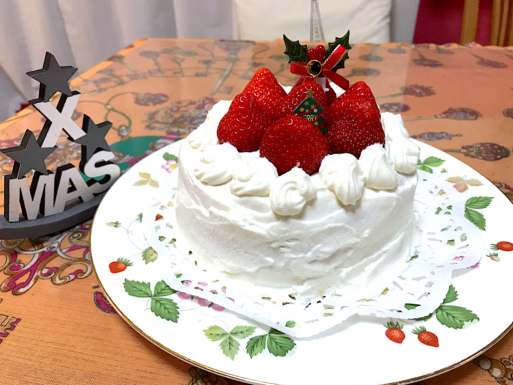 Merry Xmas🎄イチゴケーキ🎂