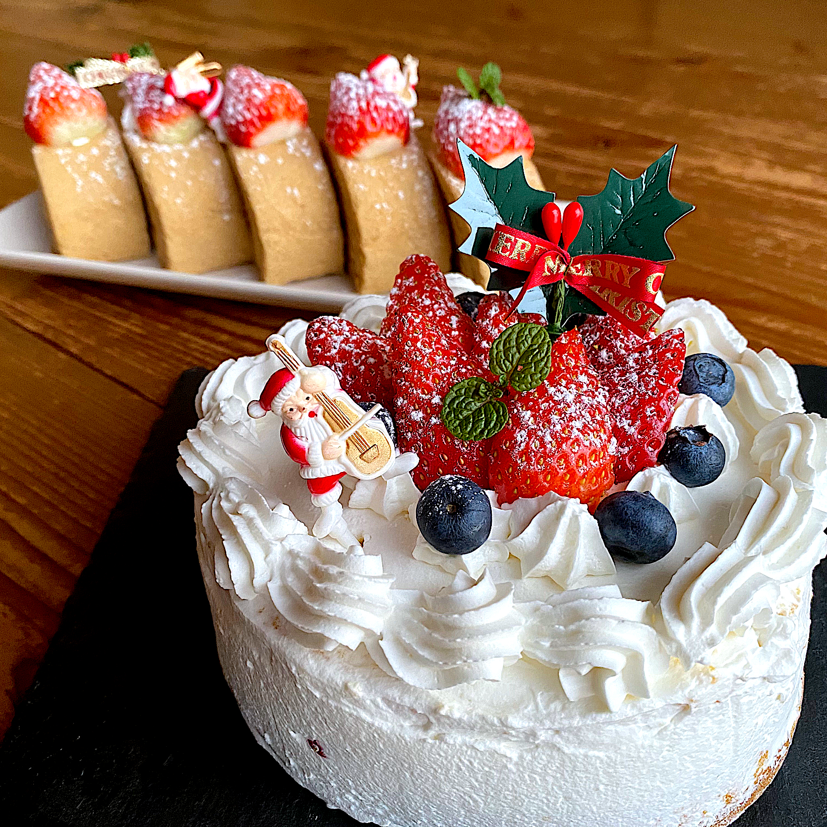 簡単クリスマスケーキ