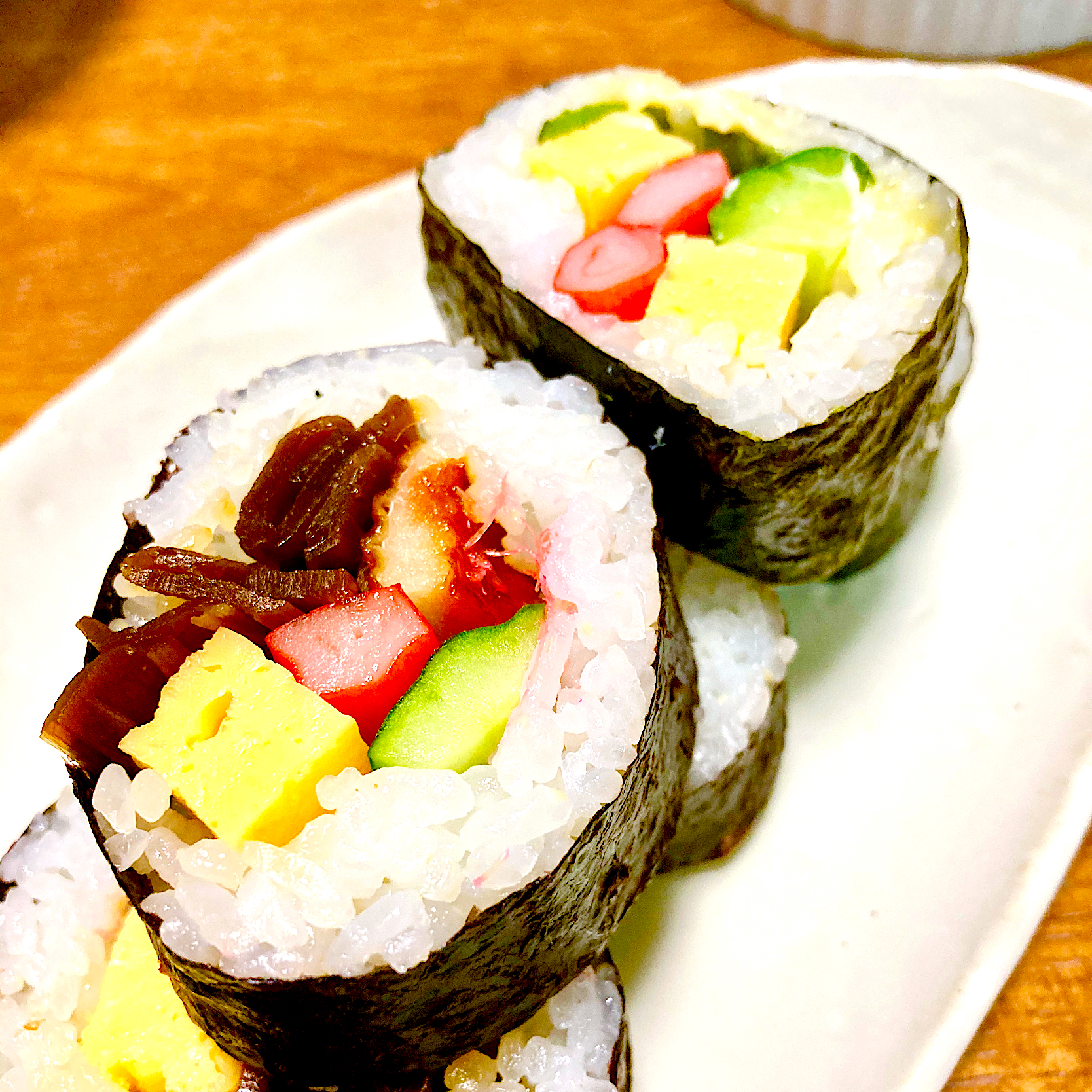 巻き寿司🍣連日投稿すみません💦相変わらずの下手ですが😅
