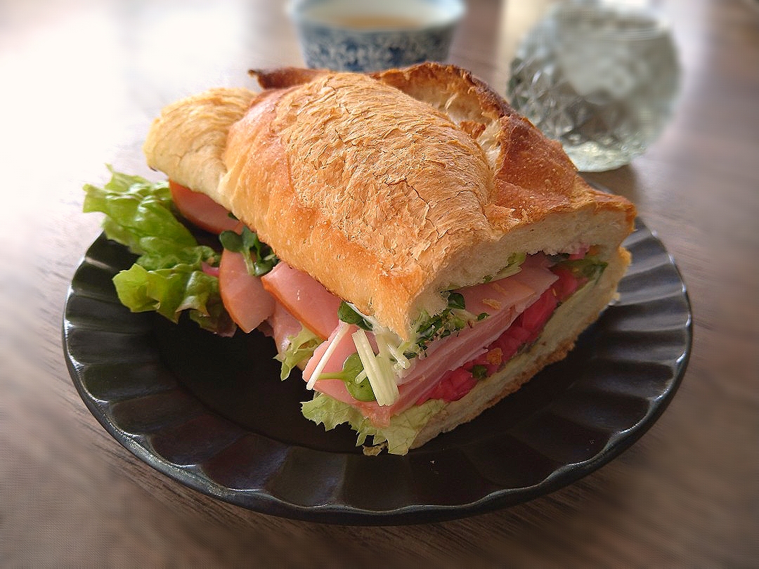 おせち食材活用♡ハムサンド