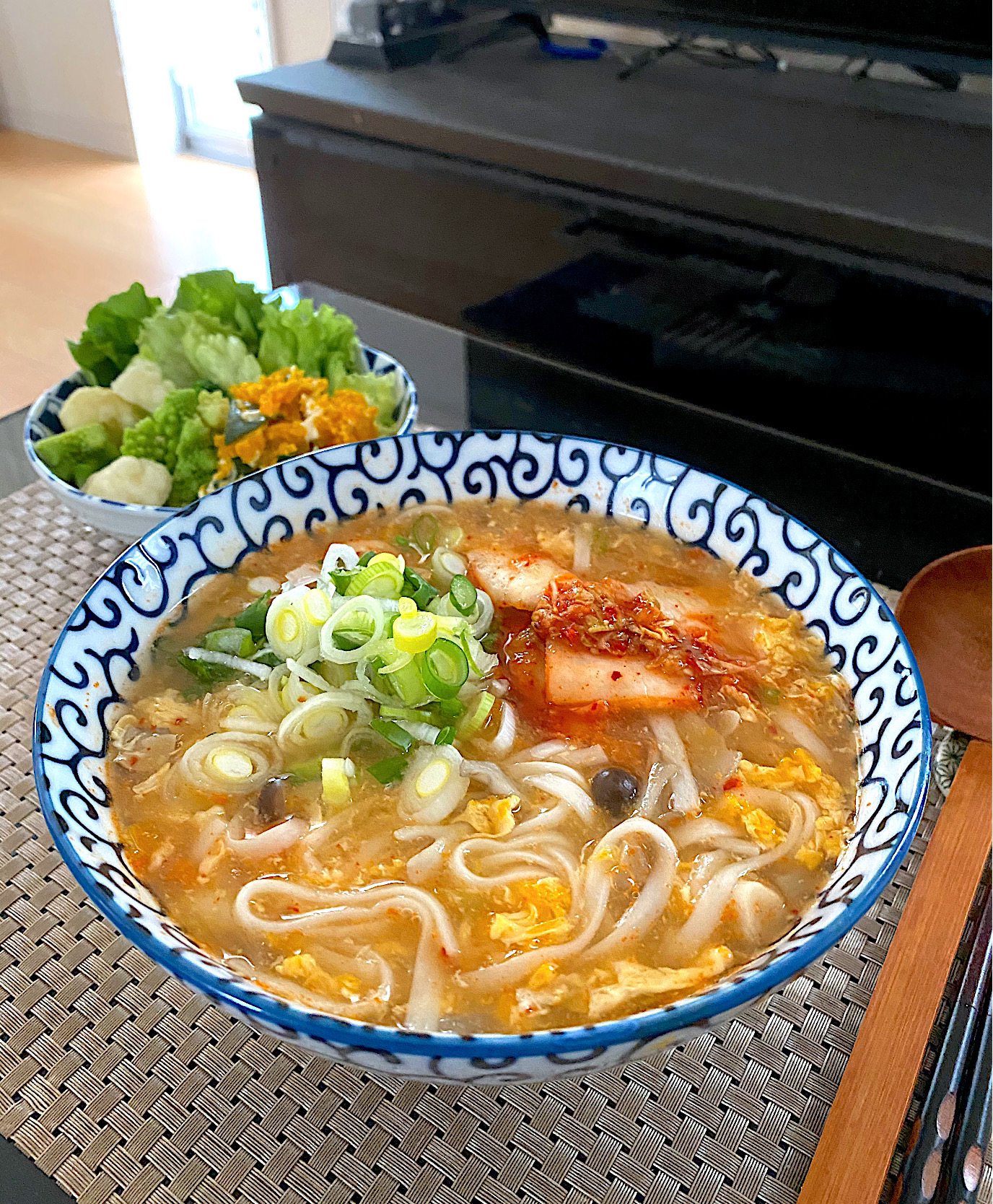 ゆかりさんの料理 きのこの卵とじうどん🍄