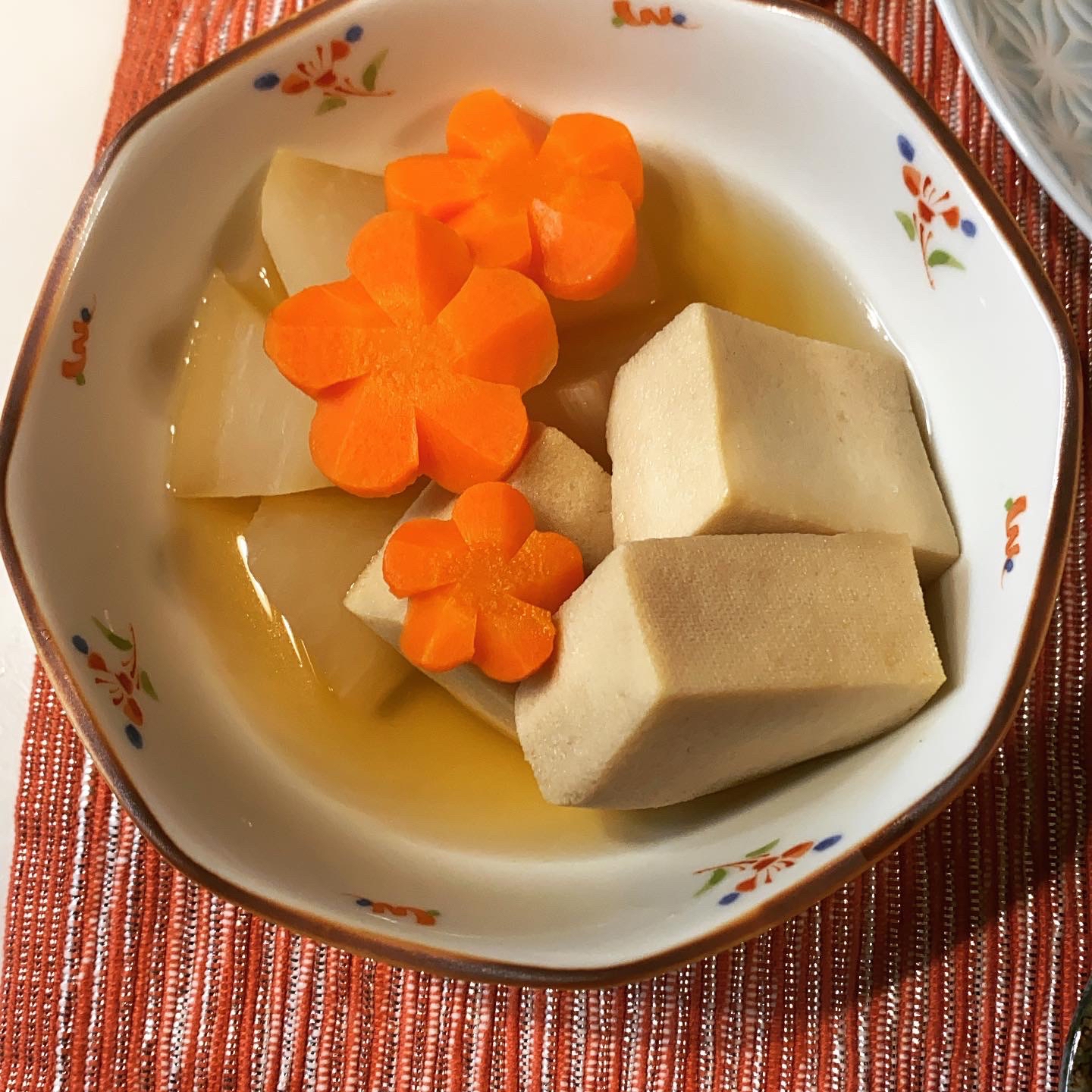 高野豆腐と大根の煮物