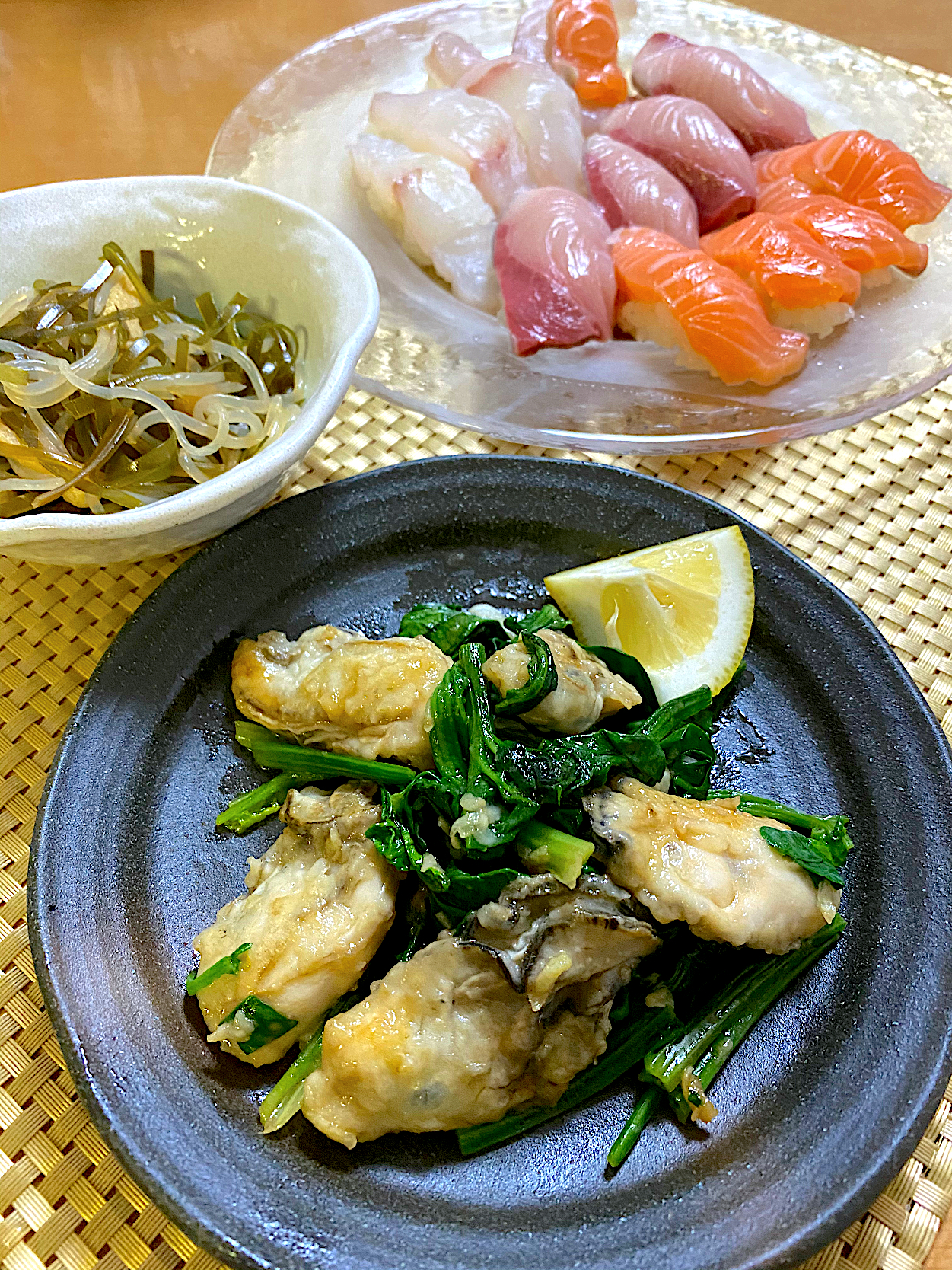 おかちさんの料理 牡蠣のガーリックソテー🍀