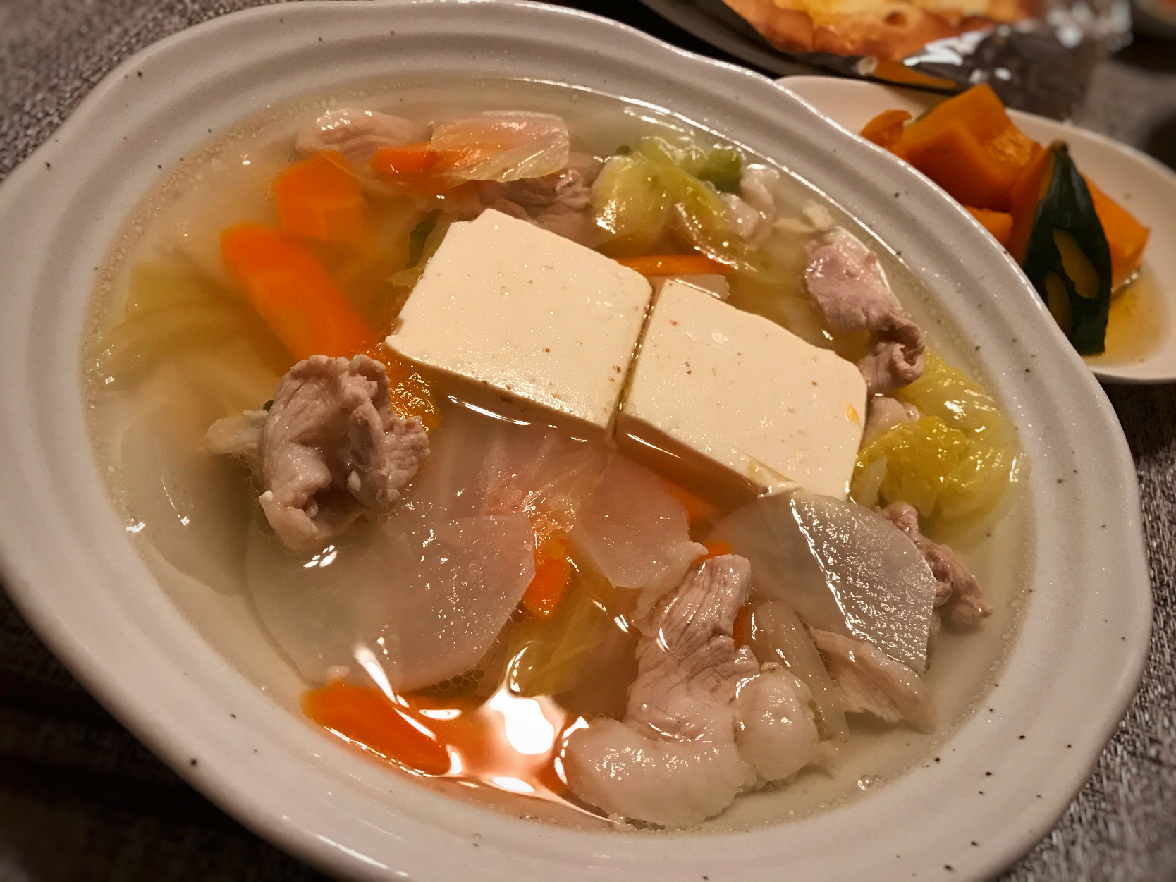 いつかの夕飯♡湯豆腐♡