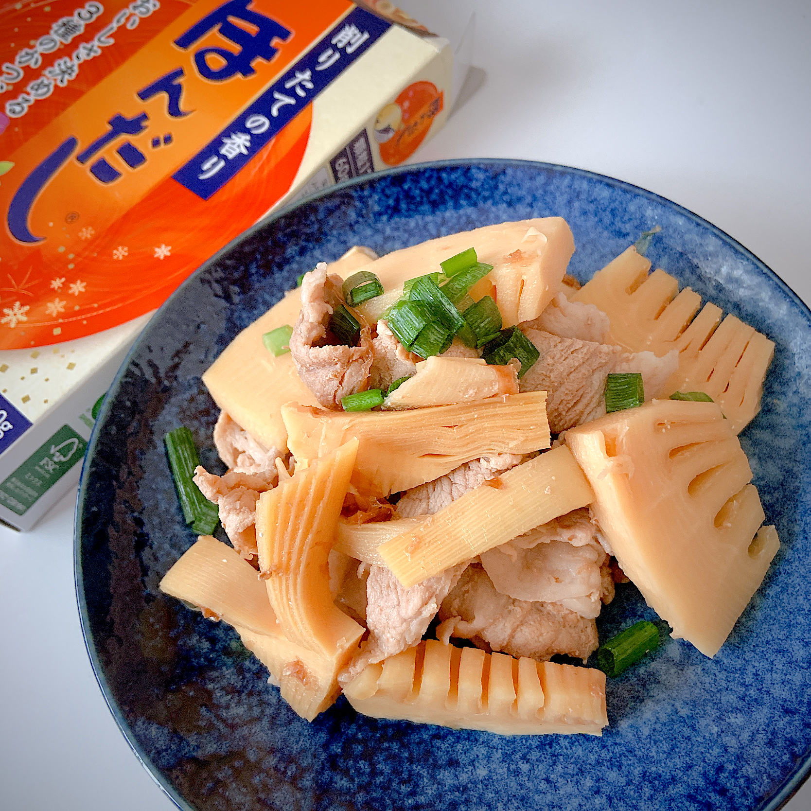 たけのこと豚肉の土佐煮