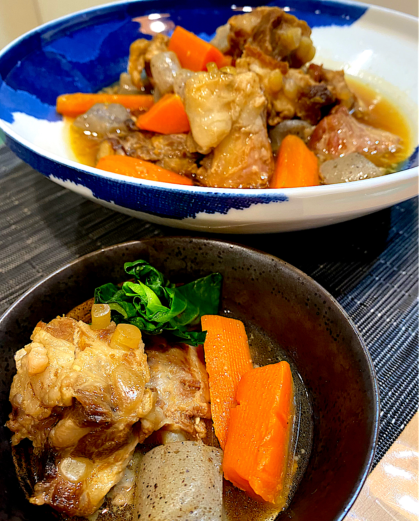 😋豚バラ軟骨煮込み🍲