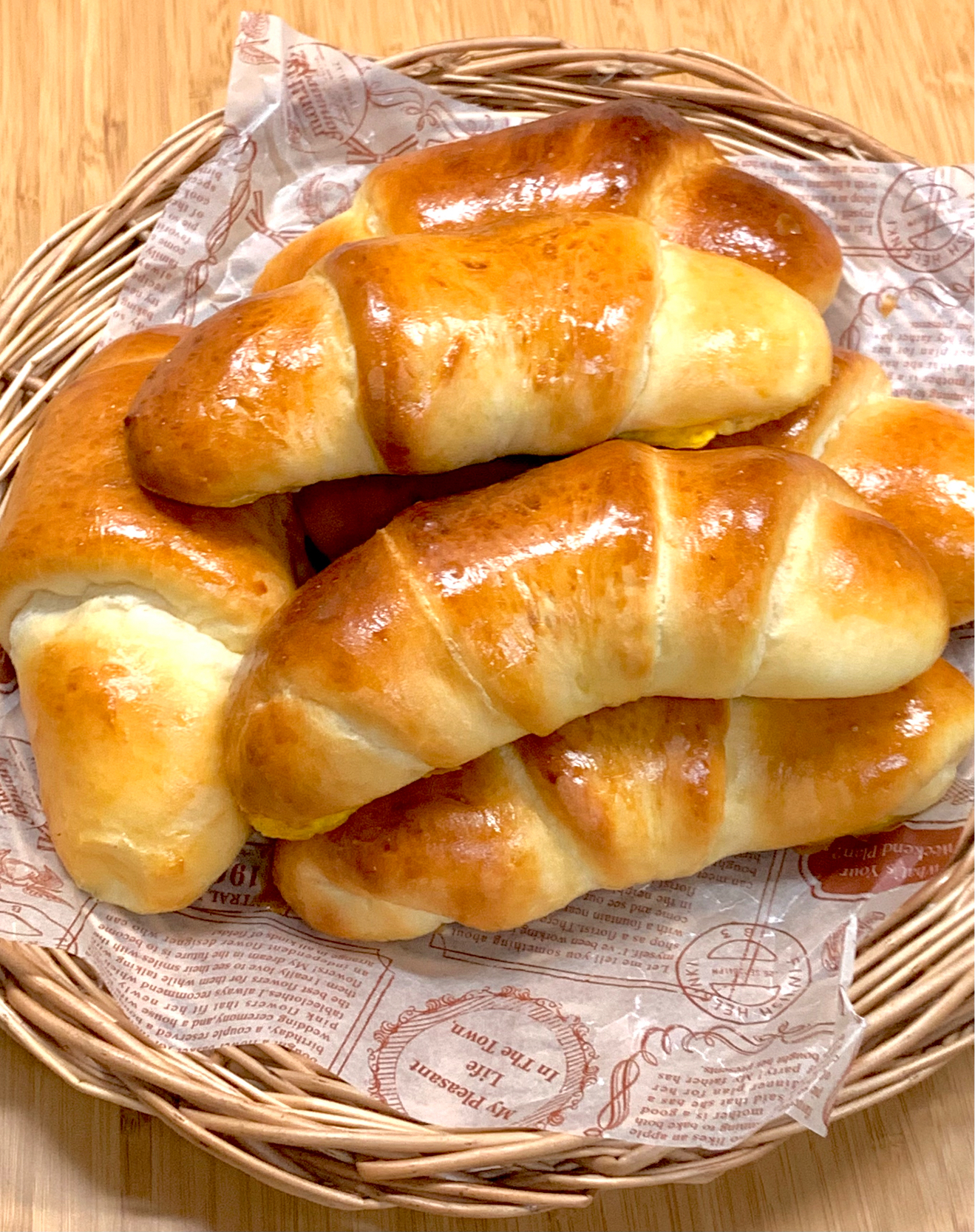 チョコin ロールパン🍫🥐