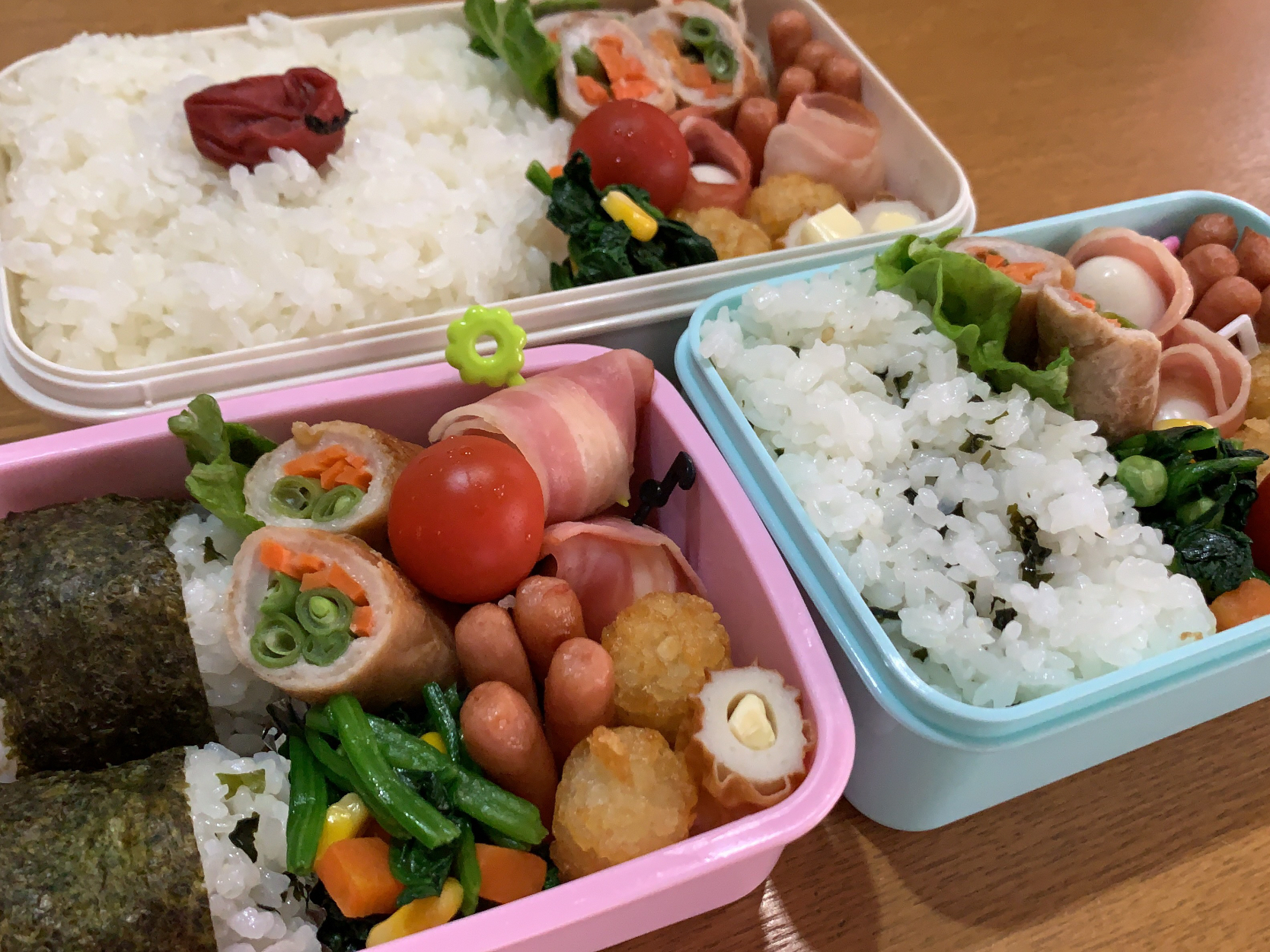 お弁当3個🍱