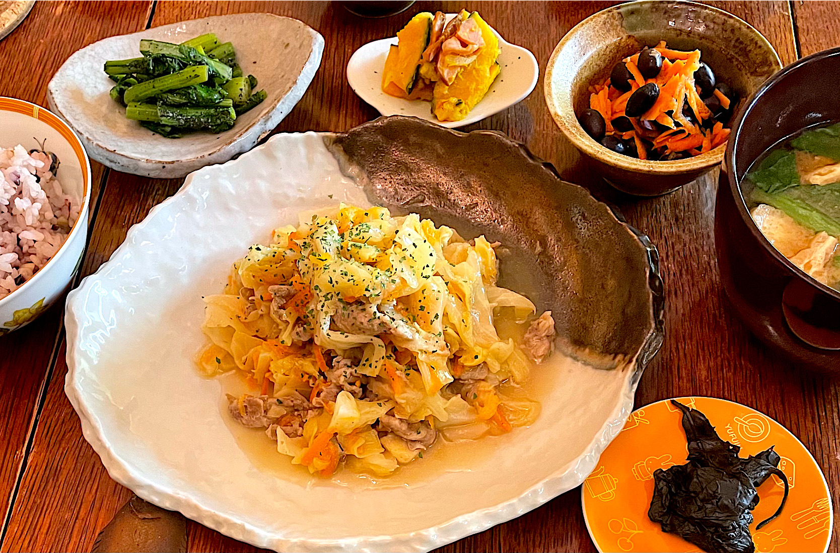 晩ごはん 志麻さんレシピ 豚こま肉のシュークルート風 おうちお花見グランプリ21 ヤマサ醤油株式会社