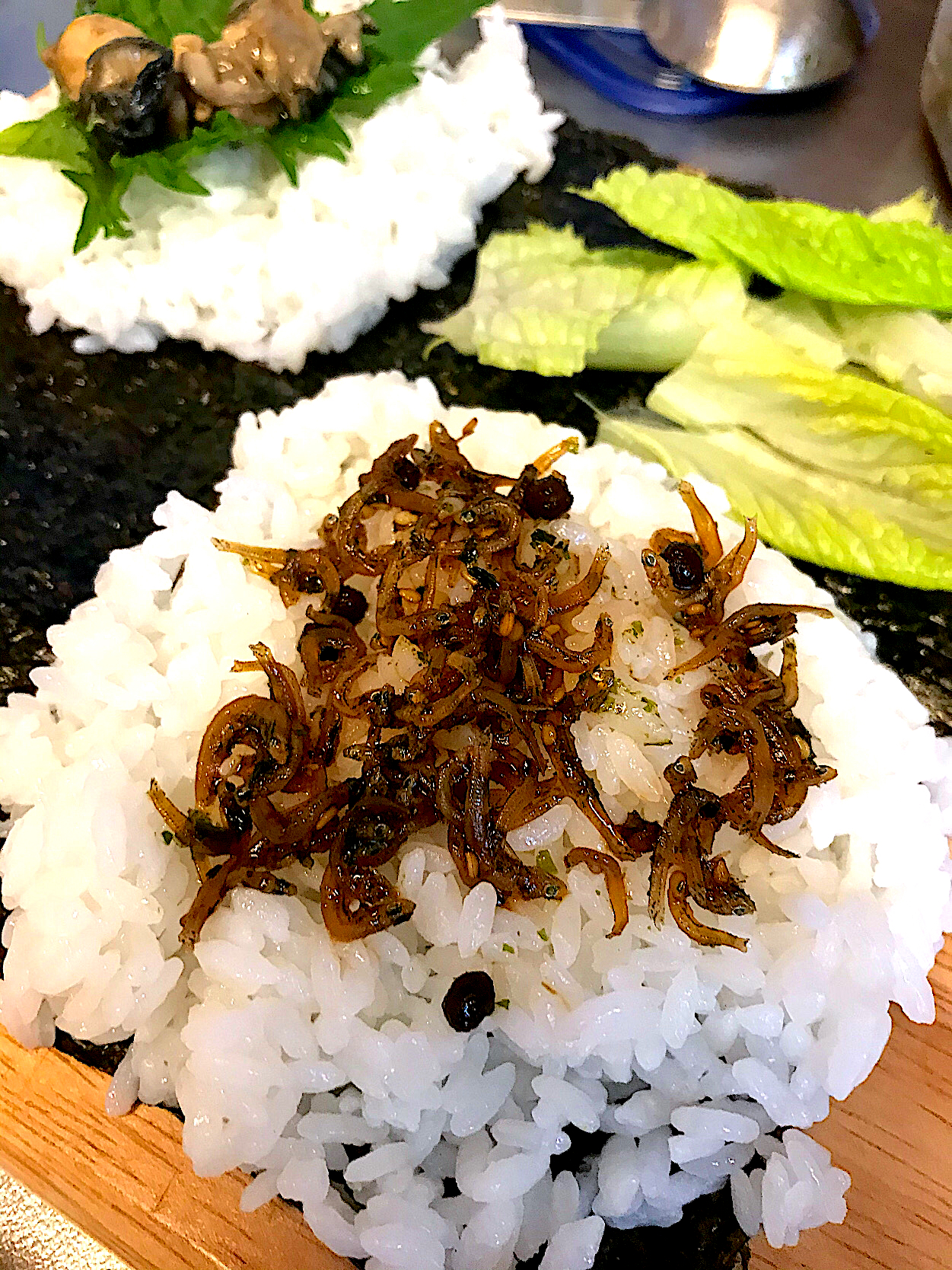 自家製ちりめん山椒むすび🍙