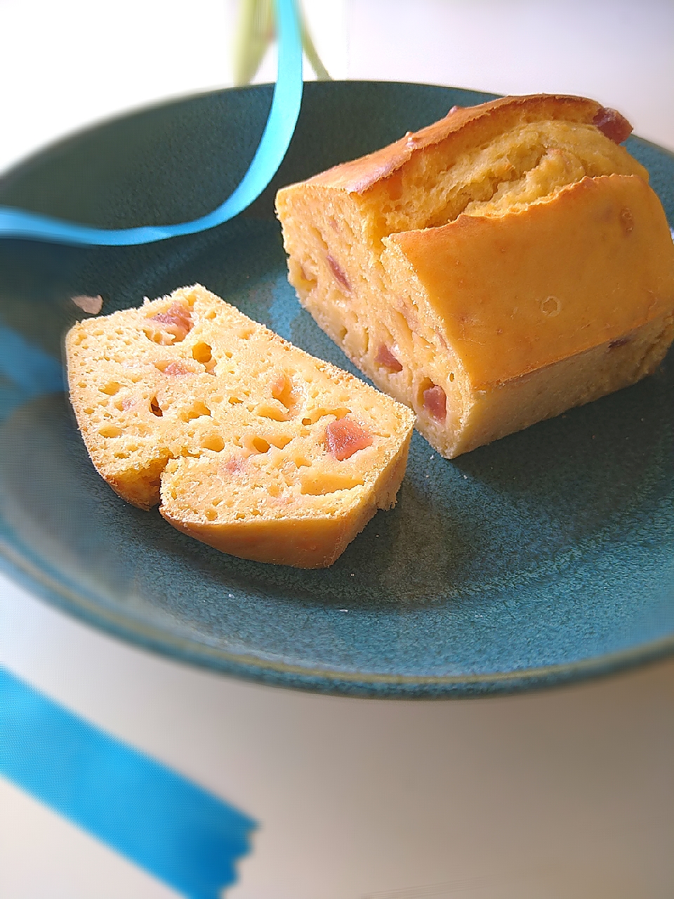 偶然の産物😳蒸しパン的パウンドケーキ