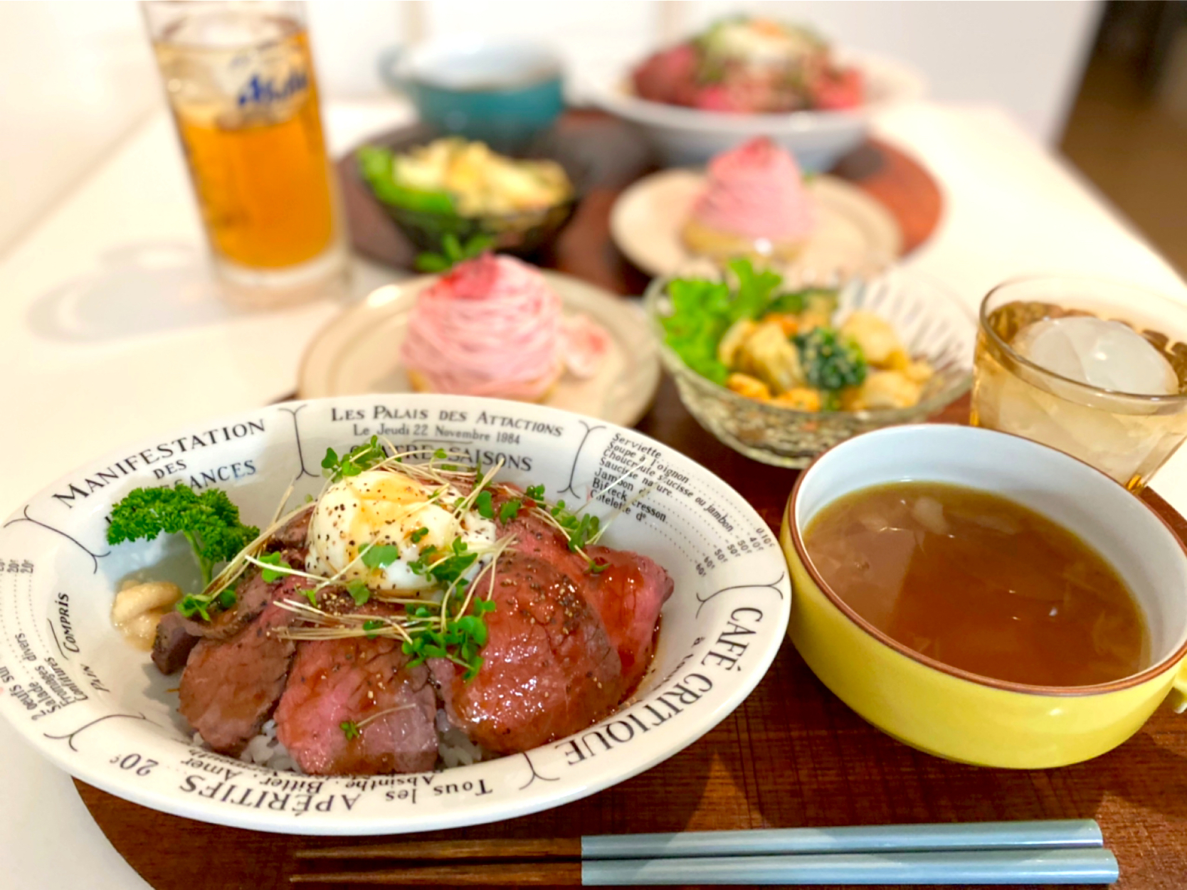 ローストビーフ丼