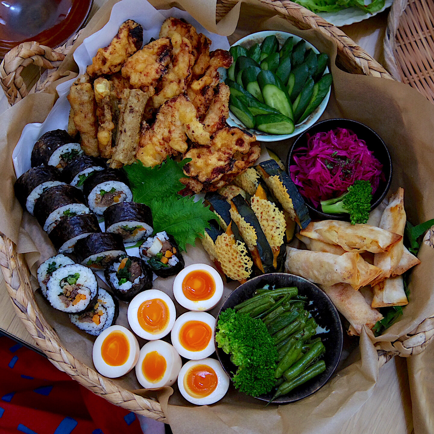 おうちお花見🌸弁当