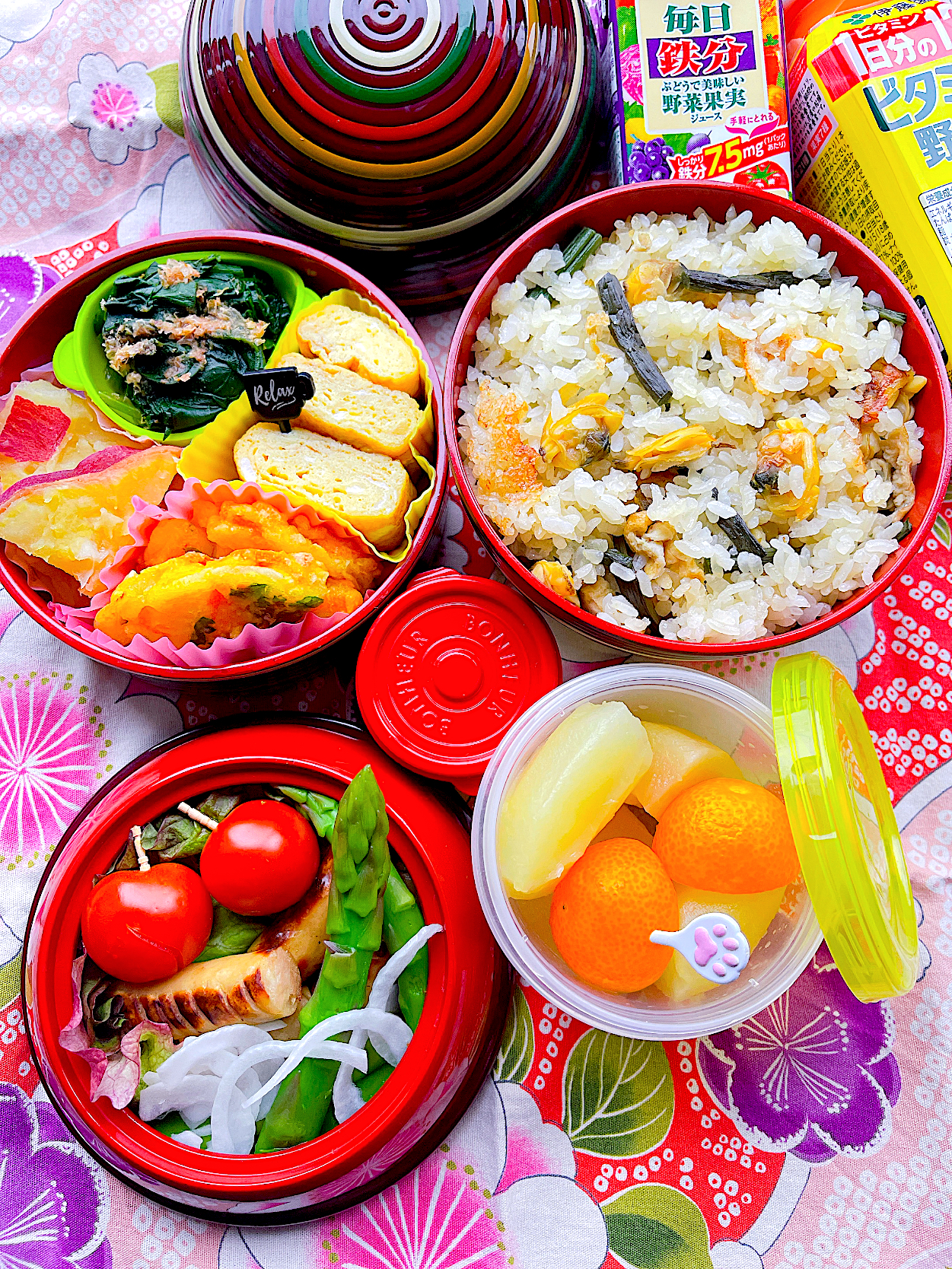 今日のお父さん弁当(⊹＾◡＾)ノo.♡ﾟ｡*