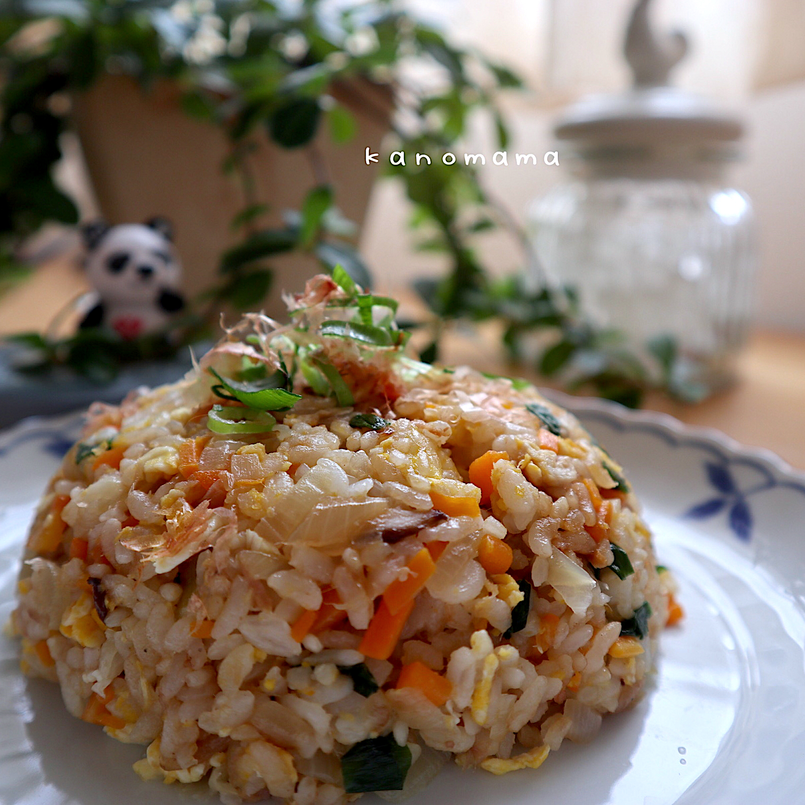 お昼ごはん♪ツナチャーハン