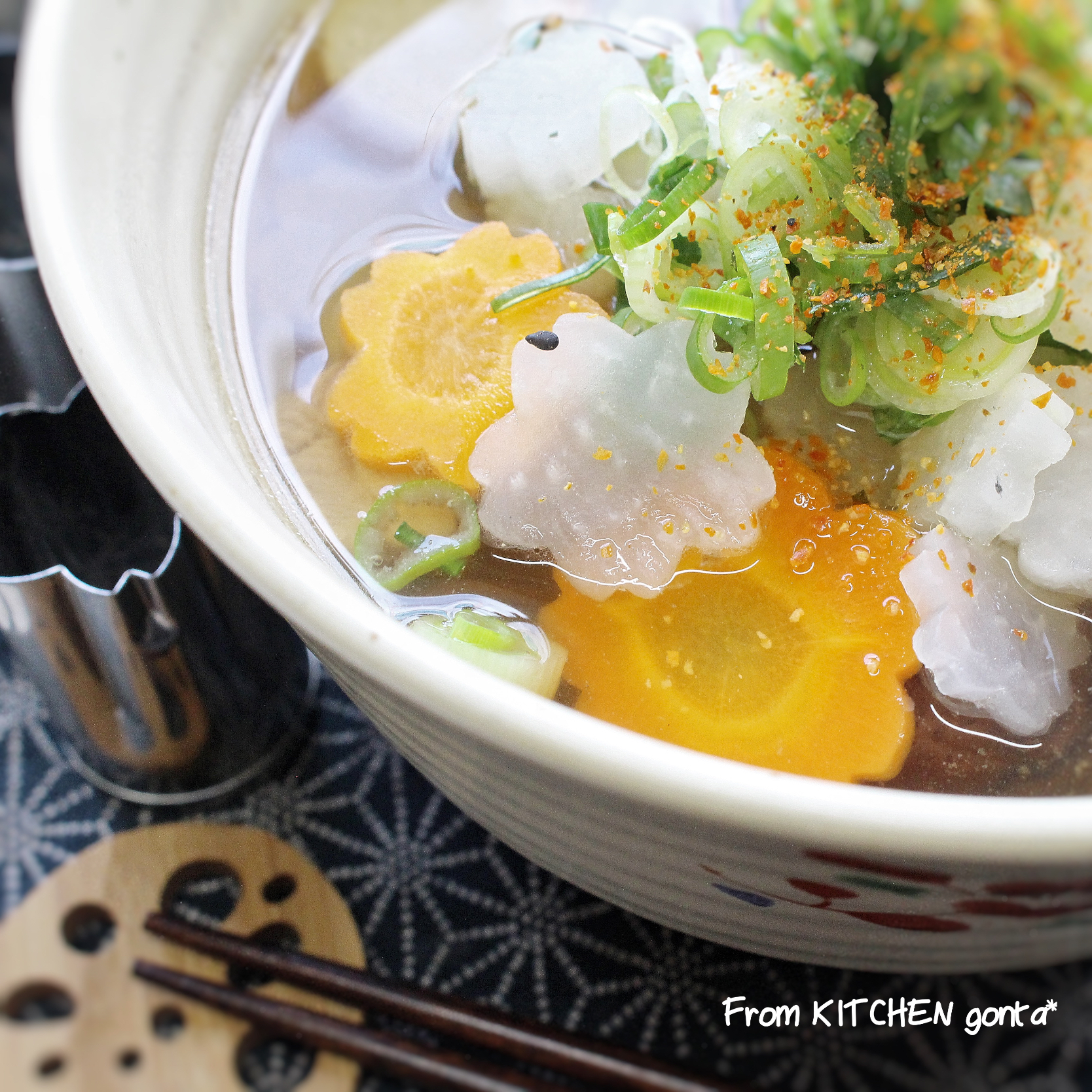 春爛漫🌸けんちん蕎麦🇯🇵﻿