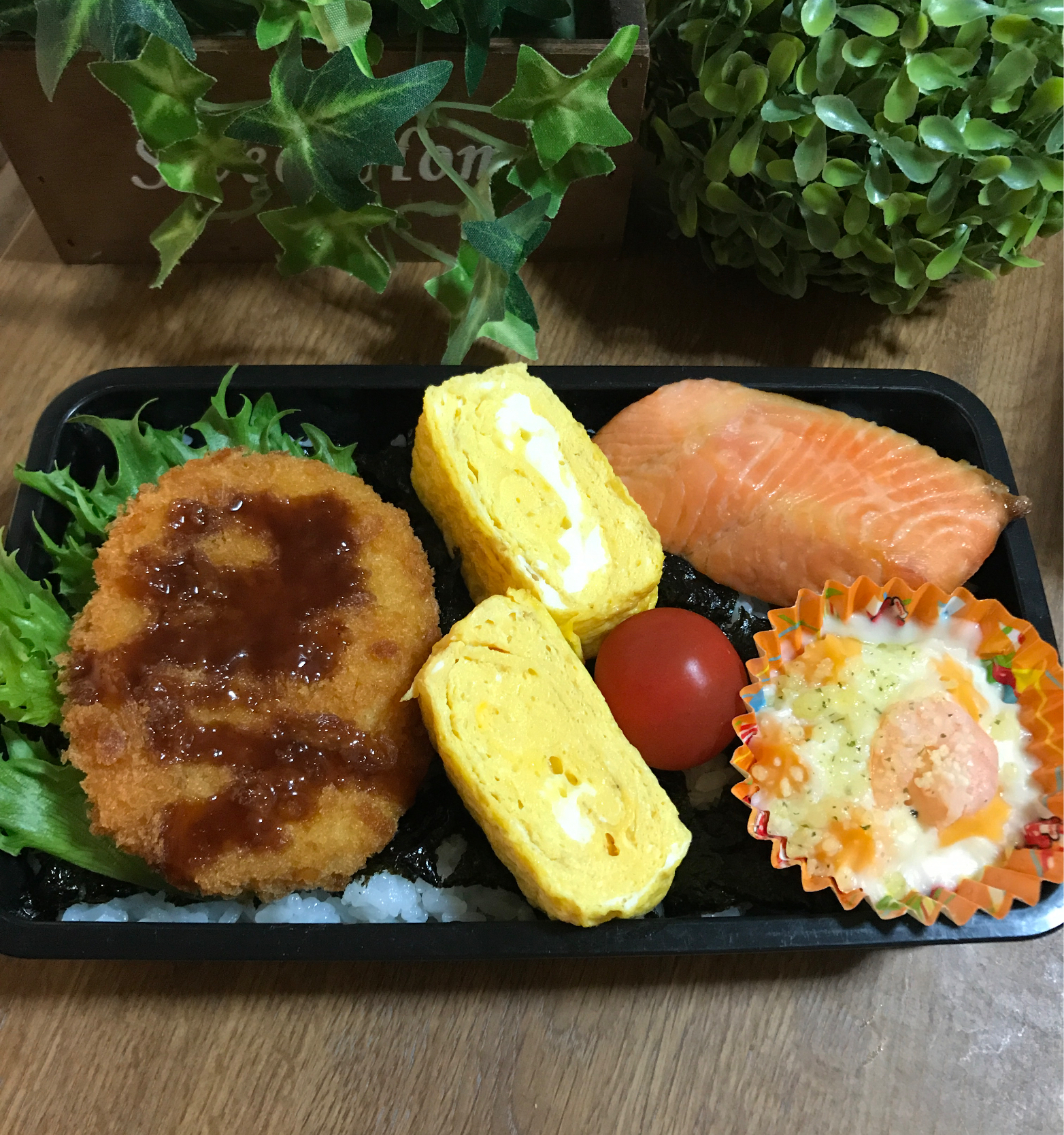 今日(4/12)の旦那弁当♪