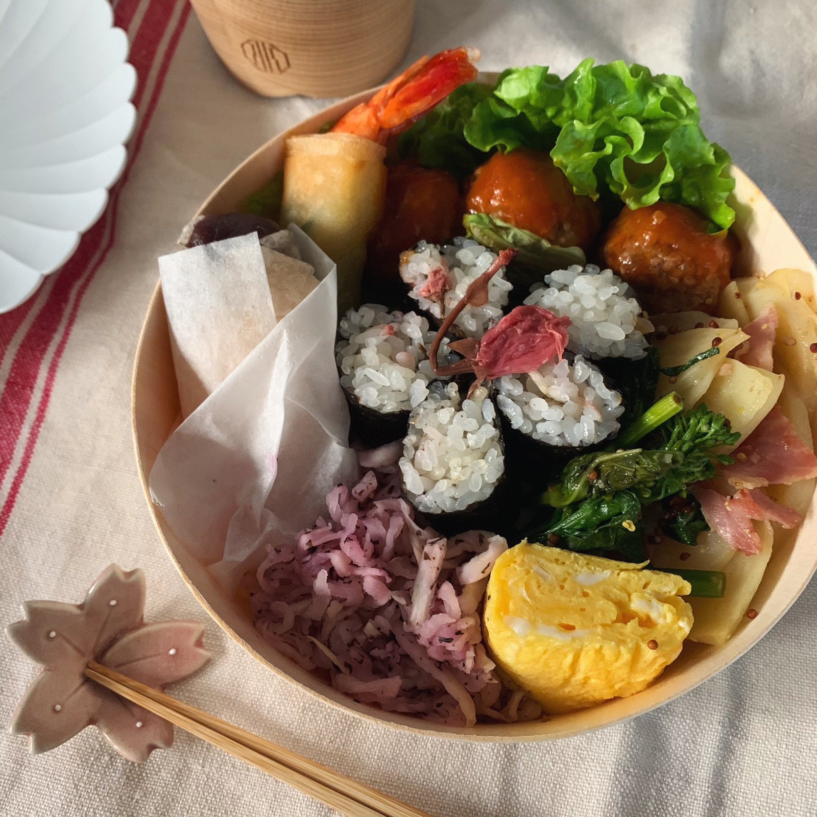 お花見弁当🌸