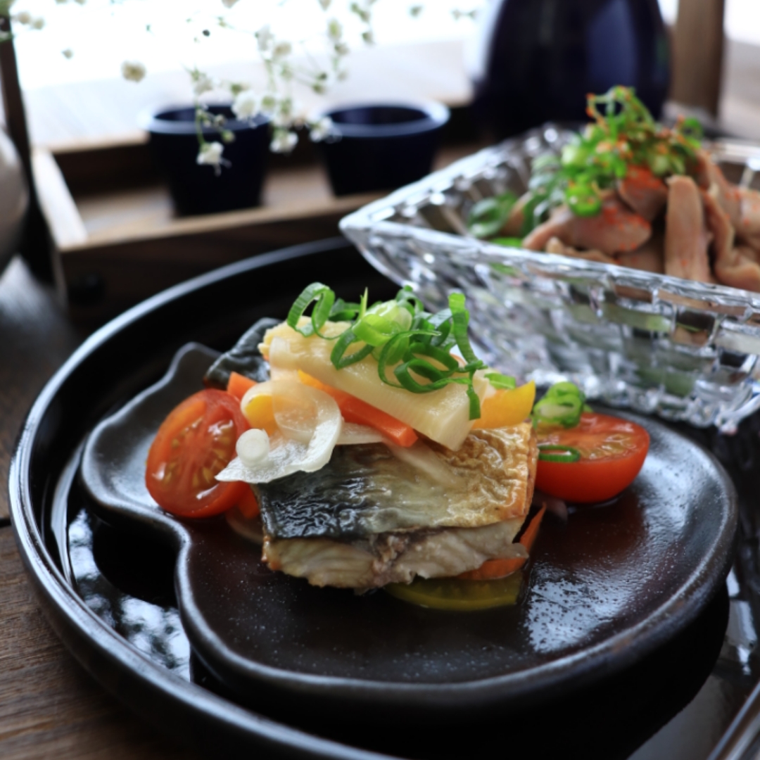 🌱焼き鯖の南蛮漬け🌱
🌱砂肝ポン酢🌱