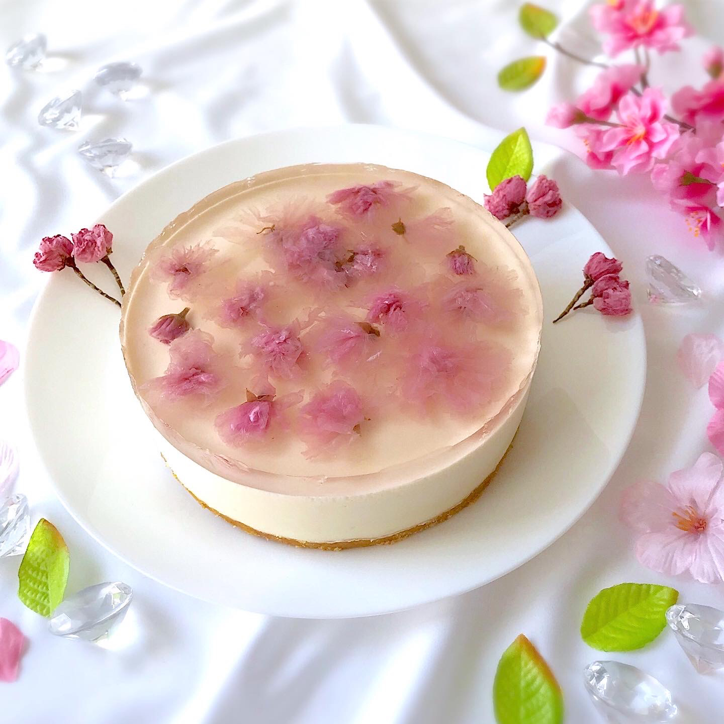 桜ケーキ🌸