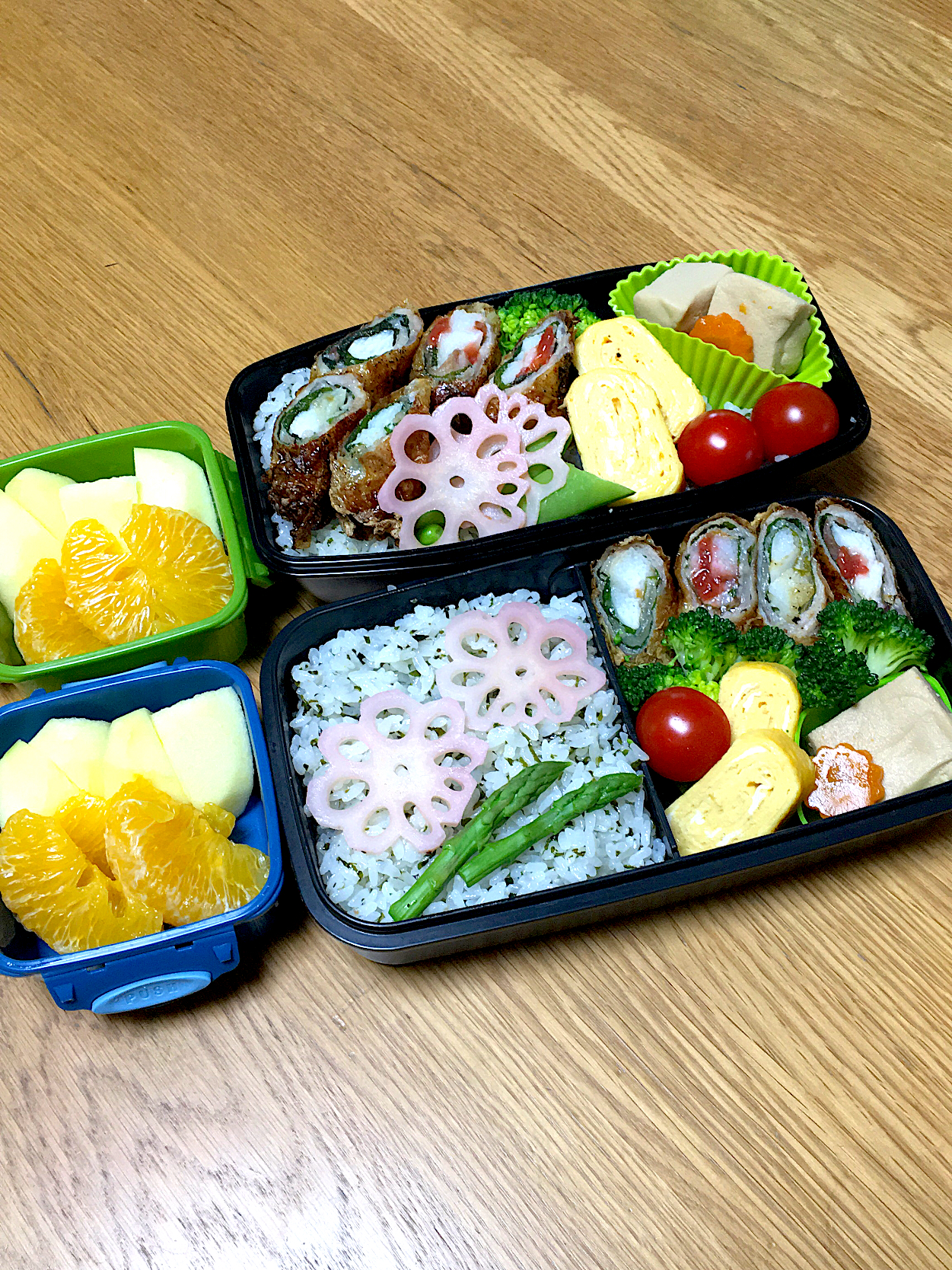 長芋の豚ゆば巻き揚げ弁当