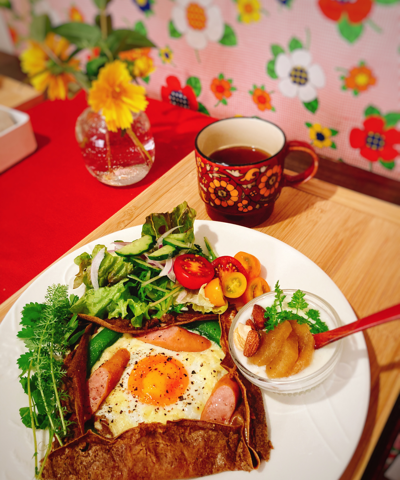 今日の朝ごはん