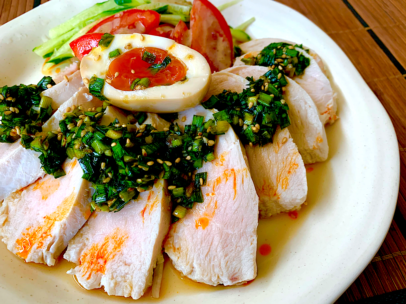 ひろりんさんの料理 ふわっふわ💕シットリよだれ鶏🐓