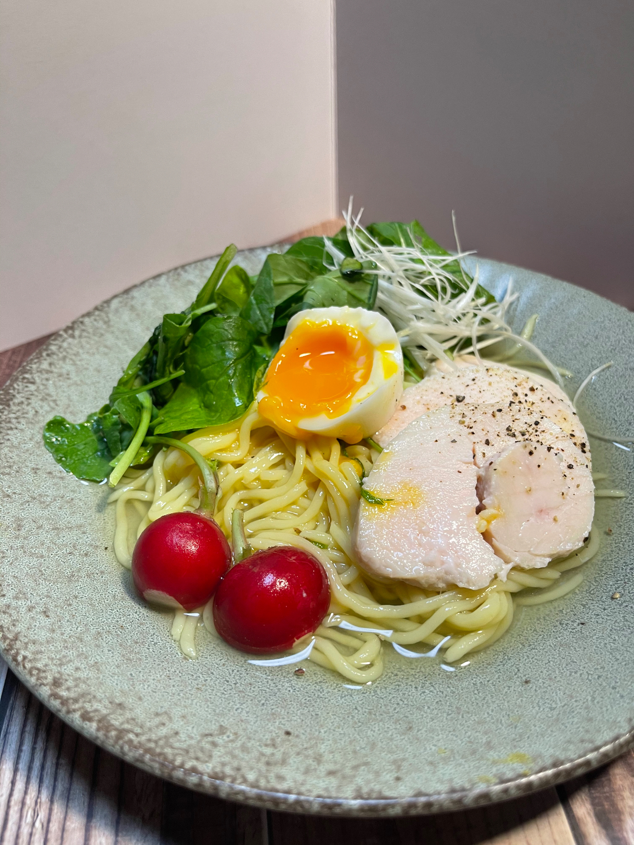 カフェ風サラダラーメン🥗