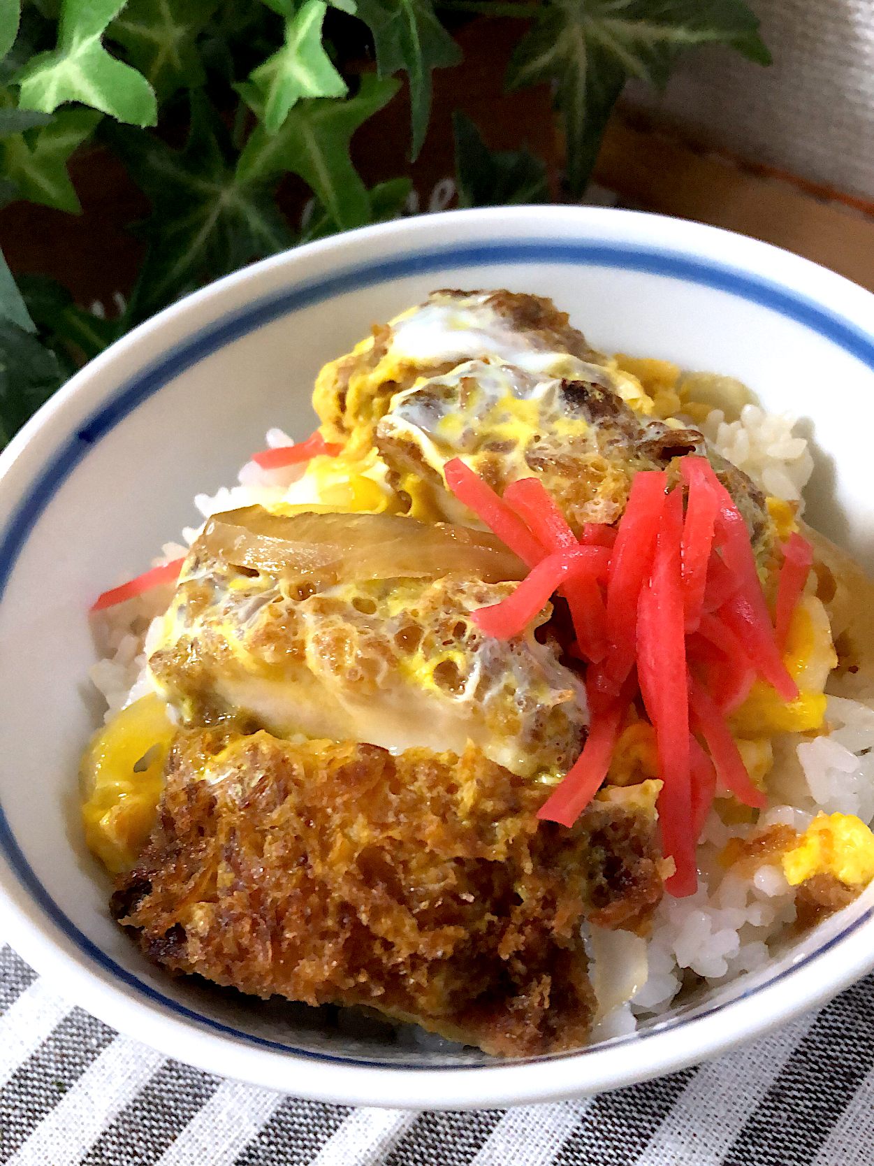 ササミフライ丼