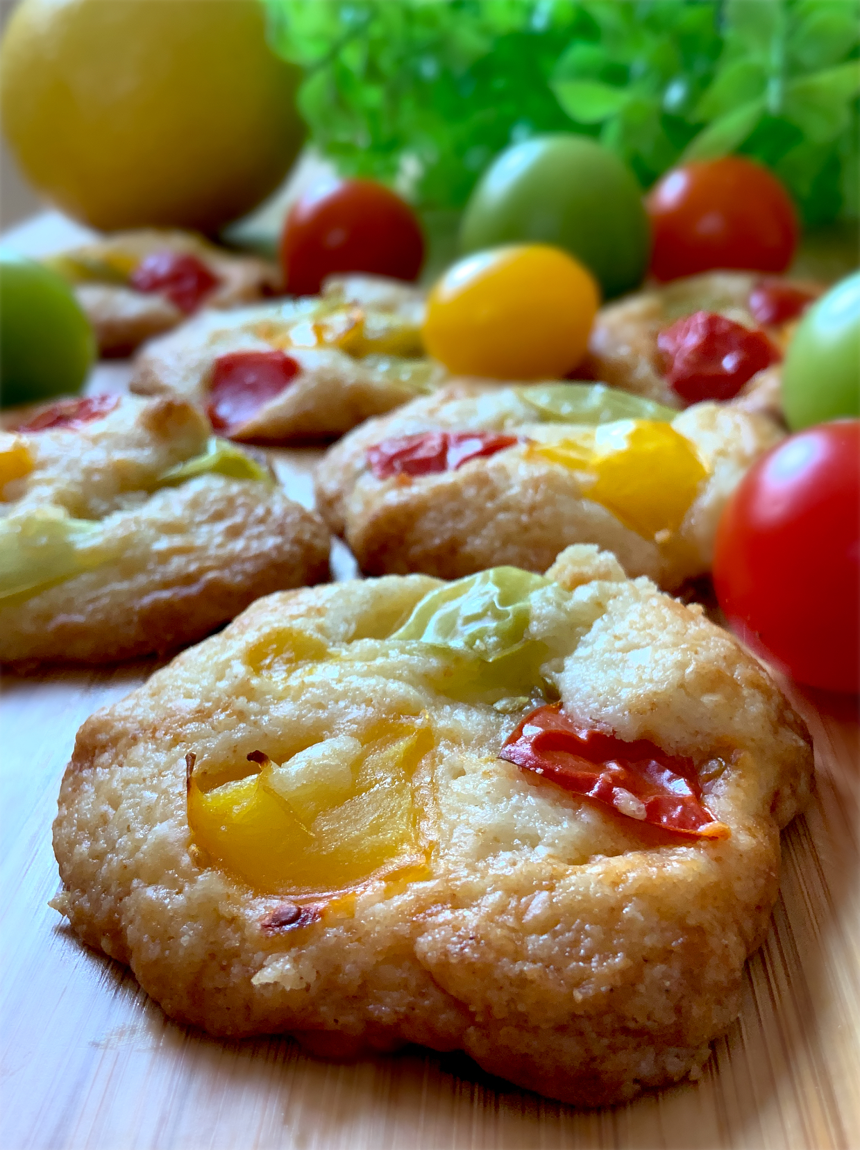 marichちゃんのフレッシュいちごクッキー🍓カラフルトマトバージョン🍅