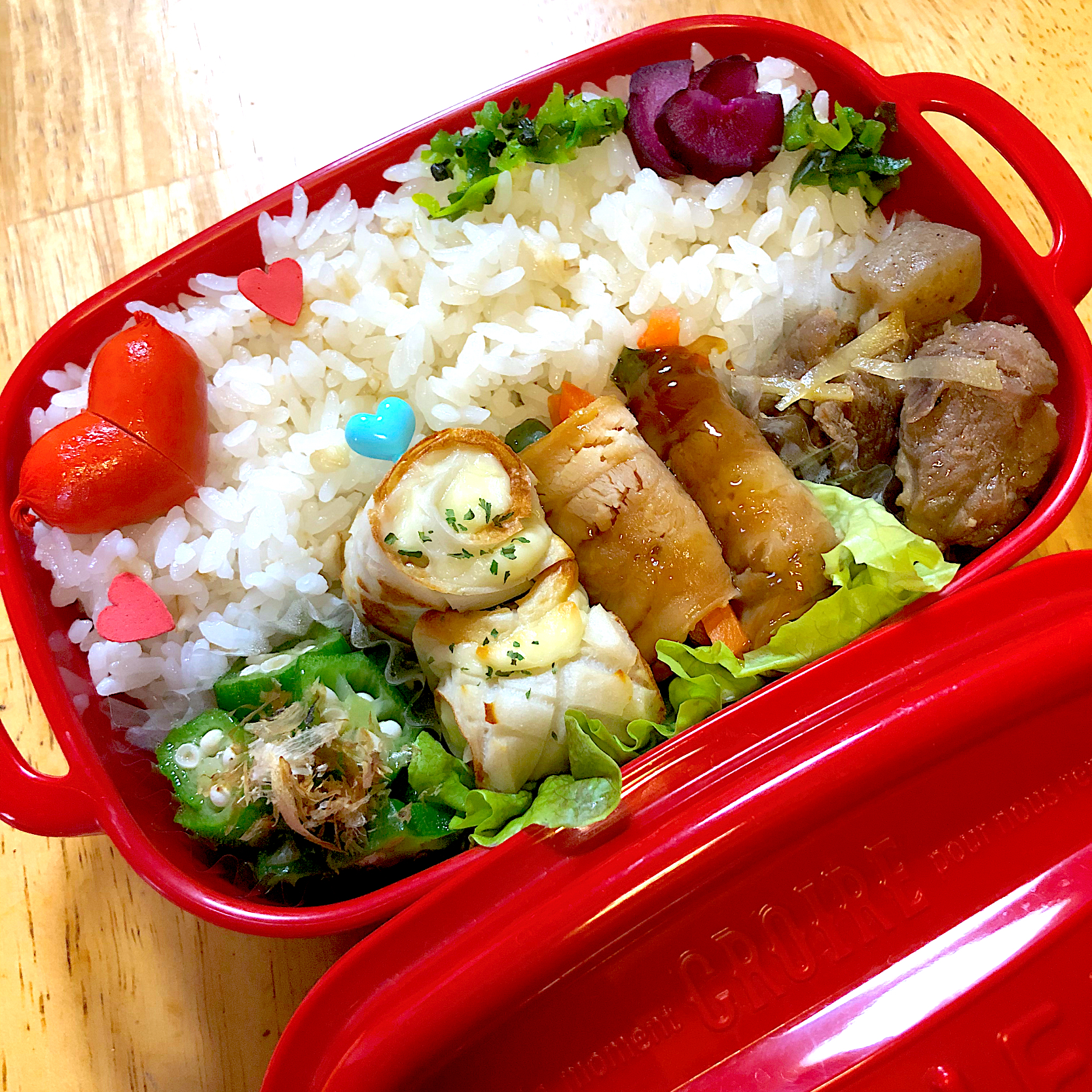 息子くん愛情弁当🍱