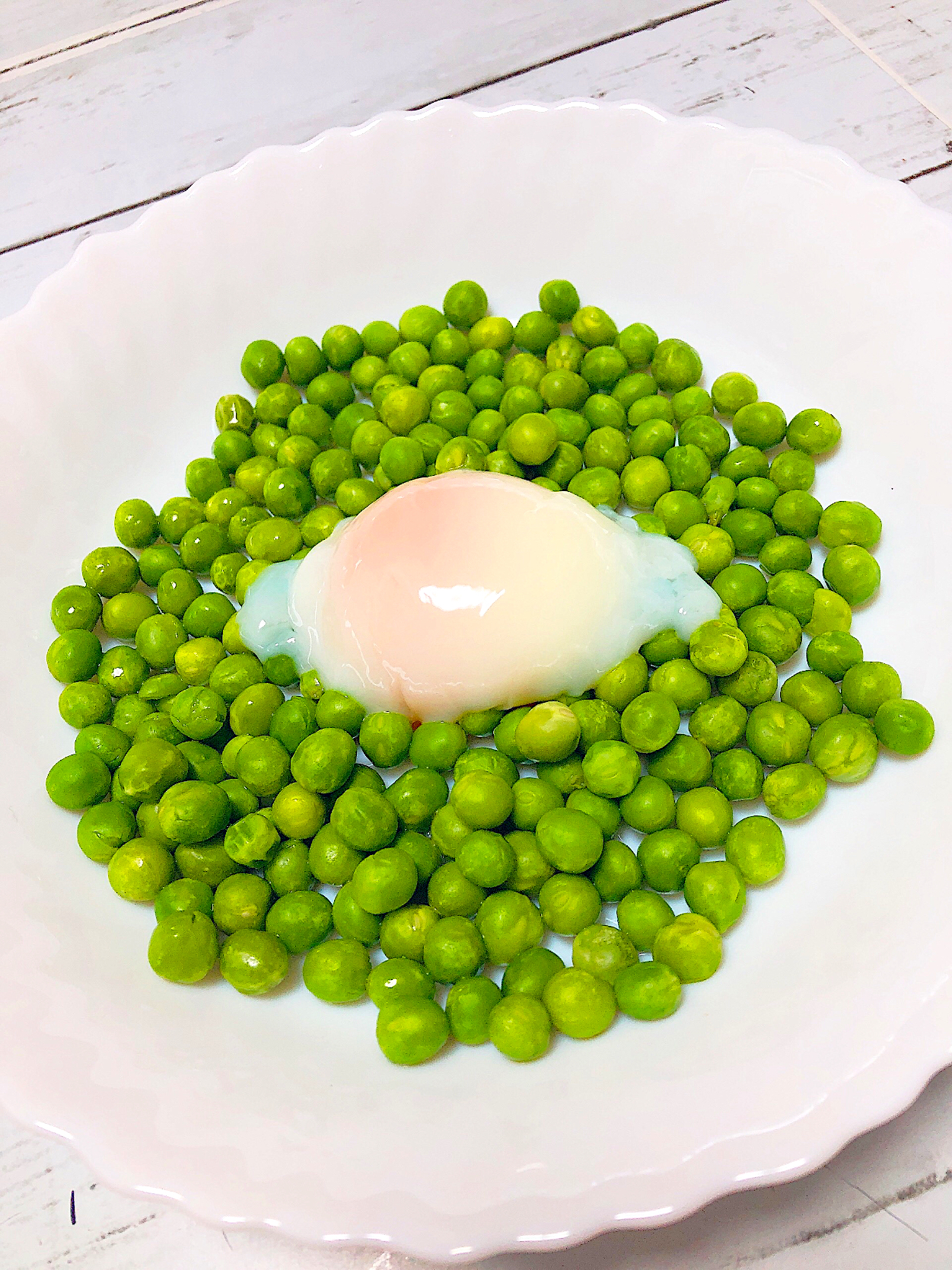 サイゼリア風🌿青豆の温サラダ