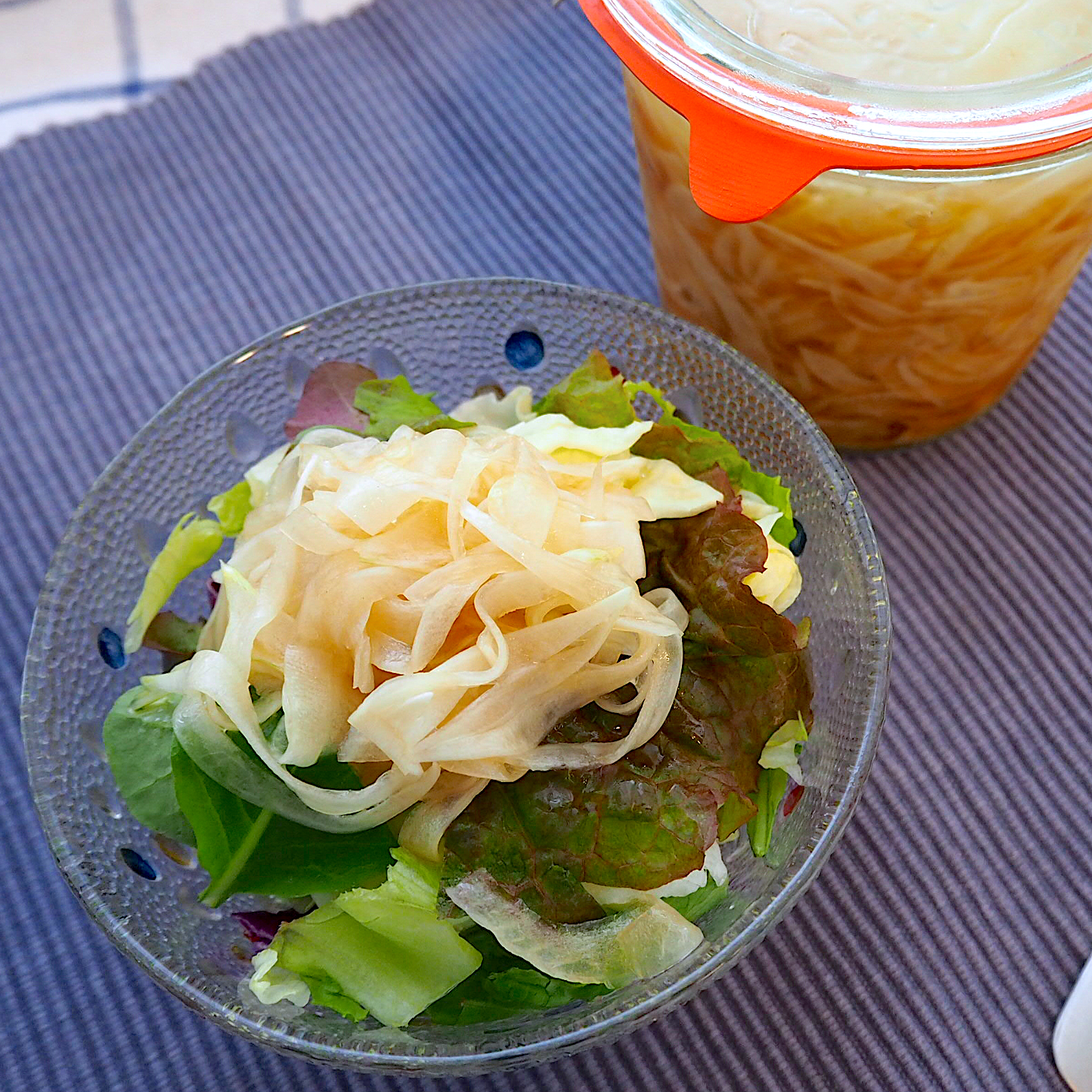 酢醤油玉ねぎサラダ🥗