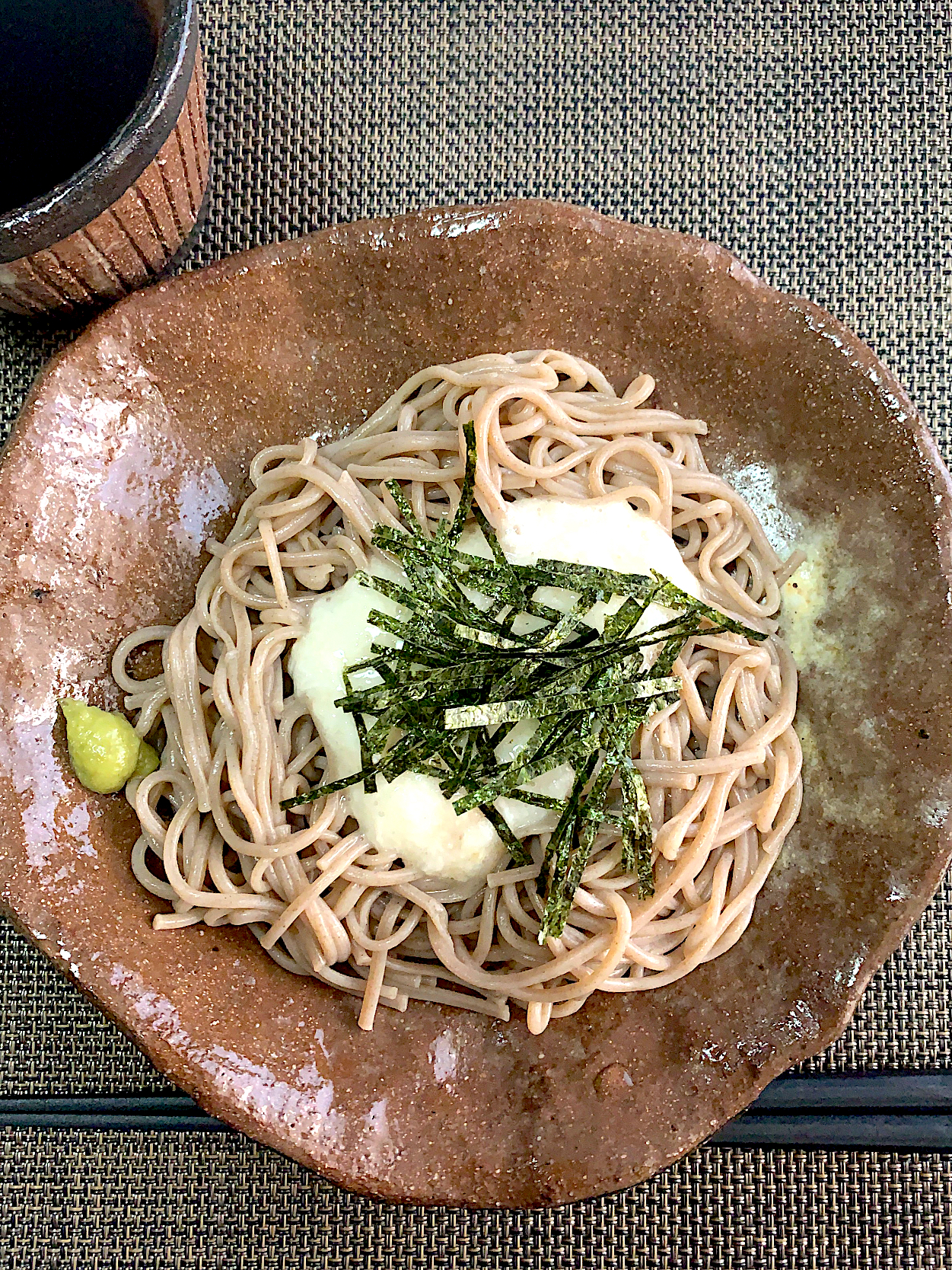 とろろ蕎麦　ぶっかけで。