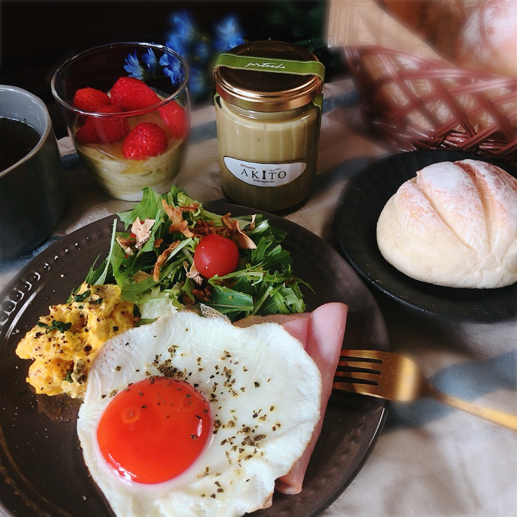 早起きのモーニングプレート🍴