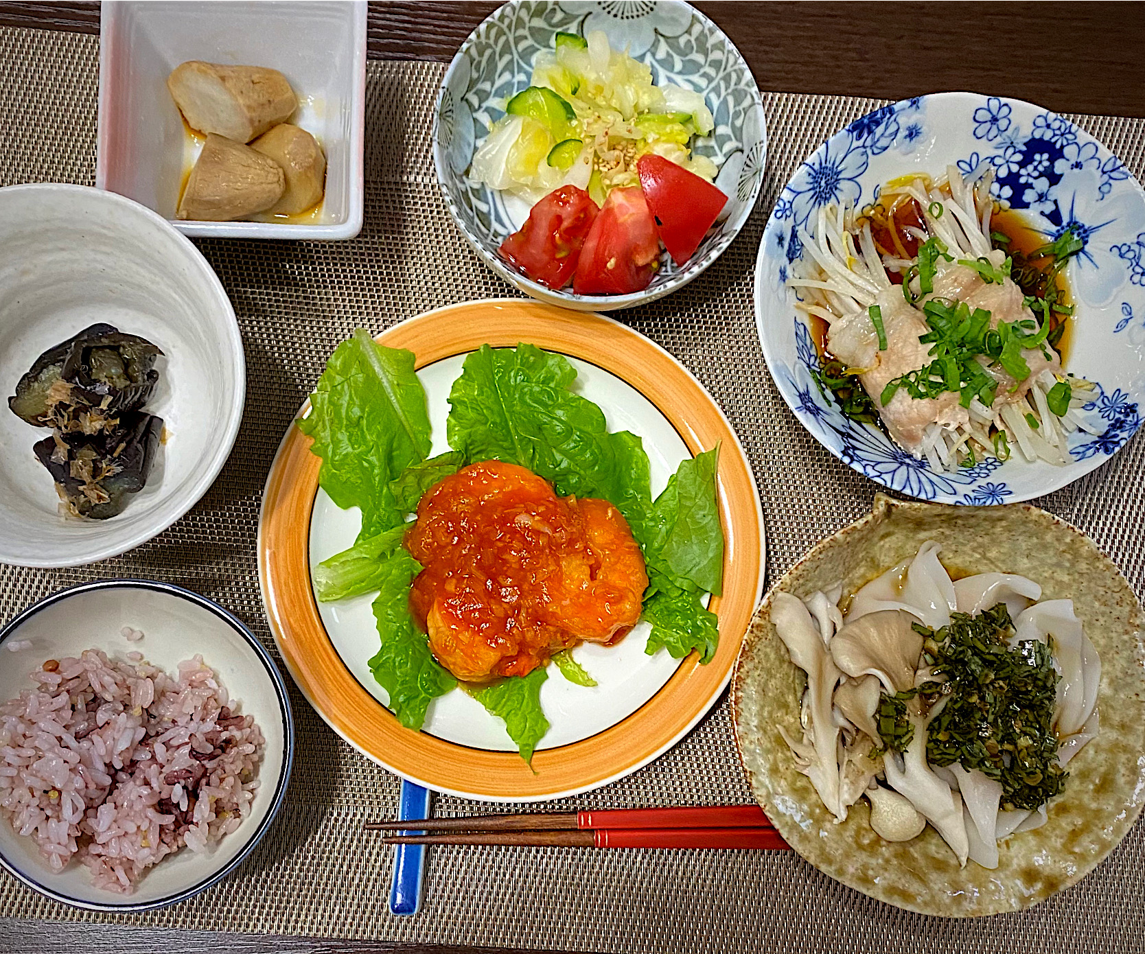 ヘルシーな晩ご飯🥟