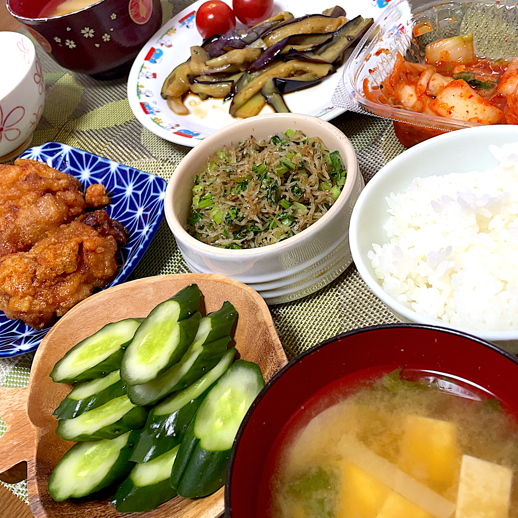 本日の夕ご飯