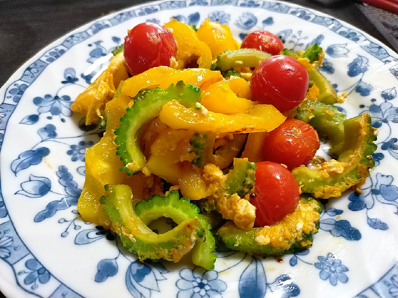 カラフル野菜の炒め物