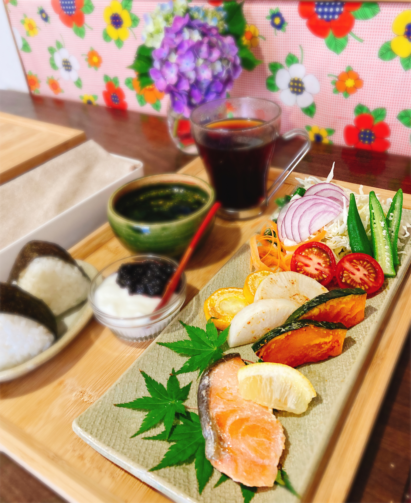 🍀今日の朝ごはん🍀おにぎり