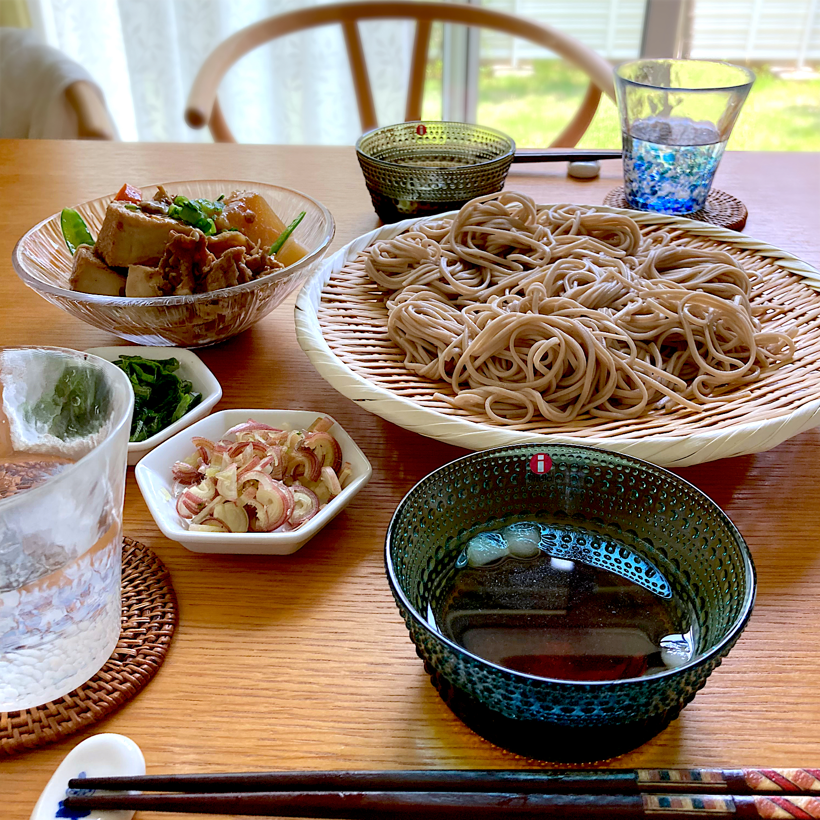 蕎麦でお昼