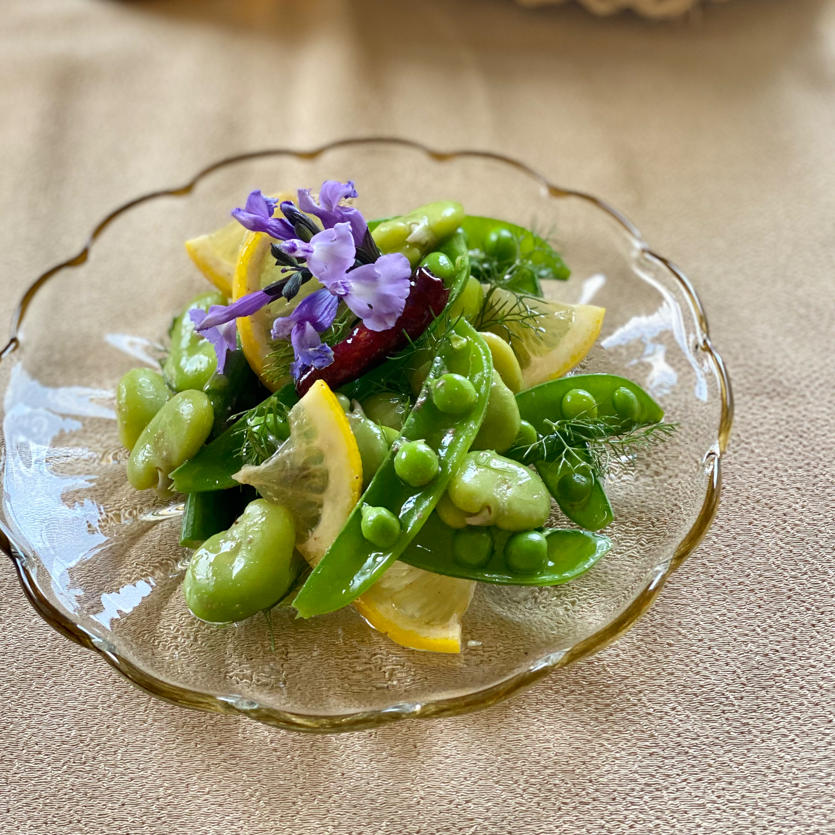 ✨🌿✨何気ない日常の幸せ ②. 🍋青野菜のレモンペペロンチーノ