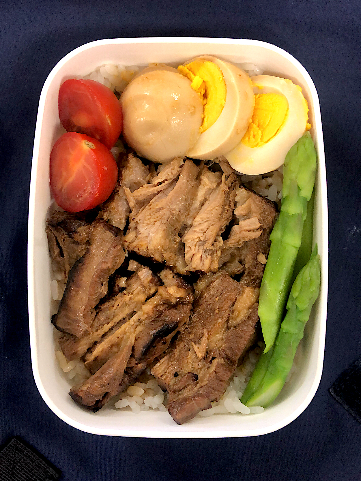 手作り焼豚丼弁当【朝めし】