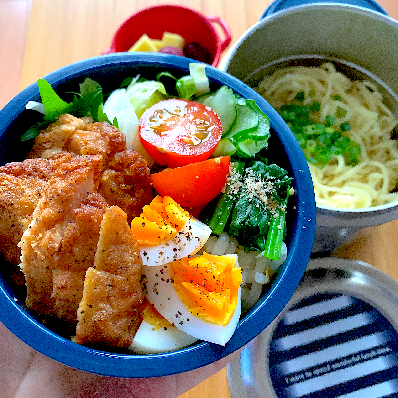 ざるラーメン弁当