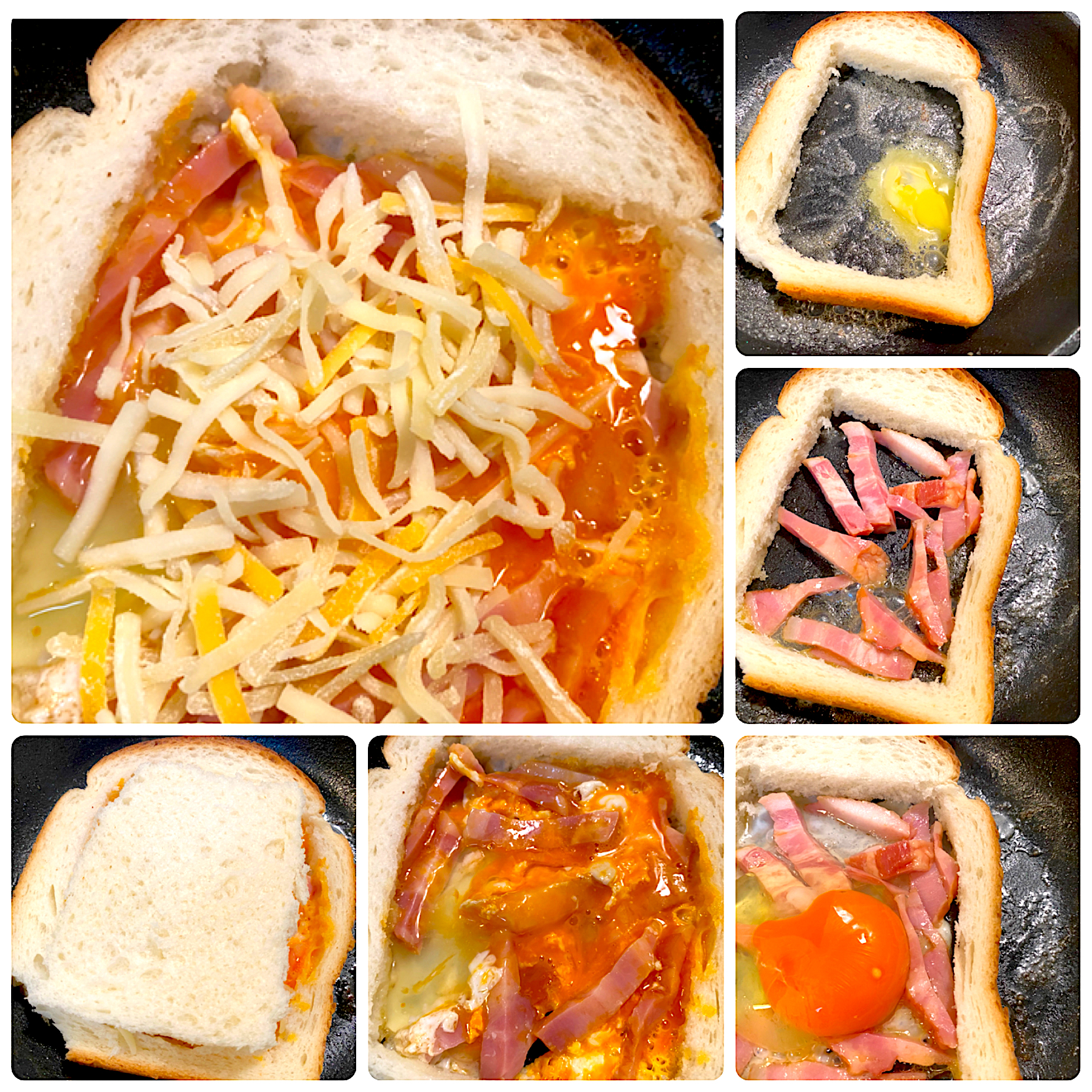 休日の朝ご飯🍞🍳