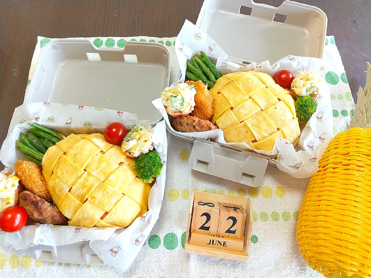 🍱今日の息子達のお弁当