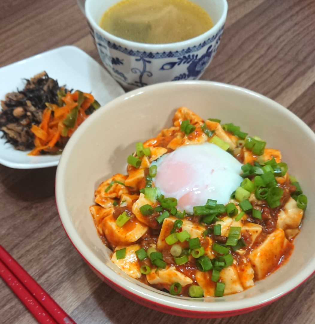 麻婆豆腐丼